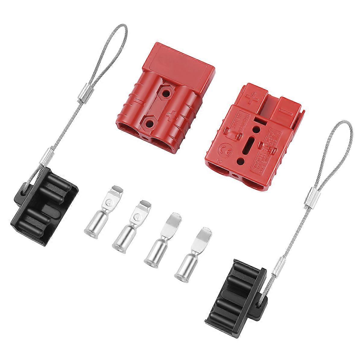 WINOMO 1 Set Battery Connector for Quick Connect Disconnect Wire Harness Plug Recovery Winch