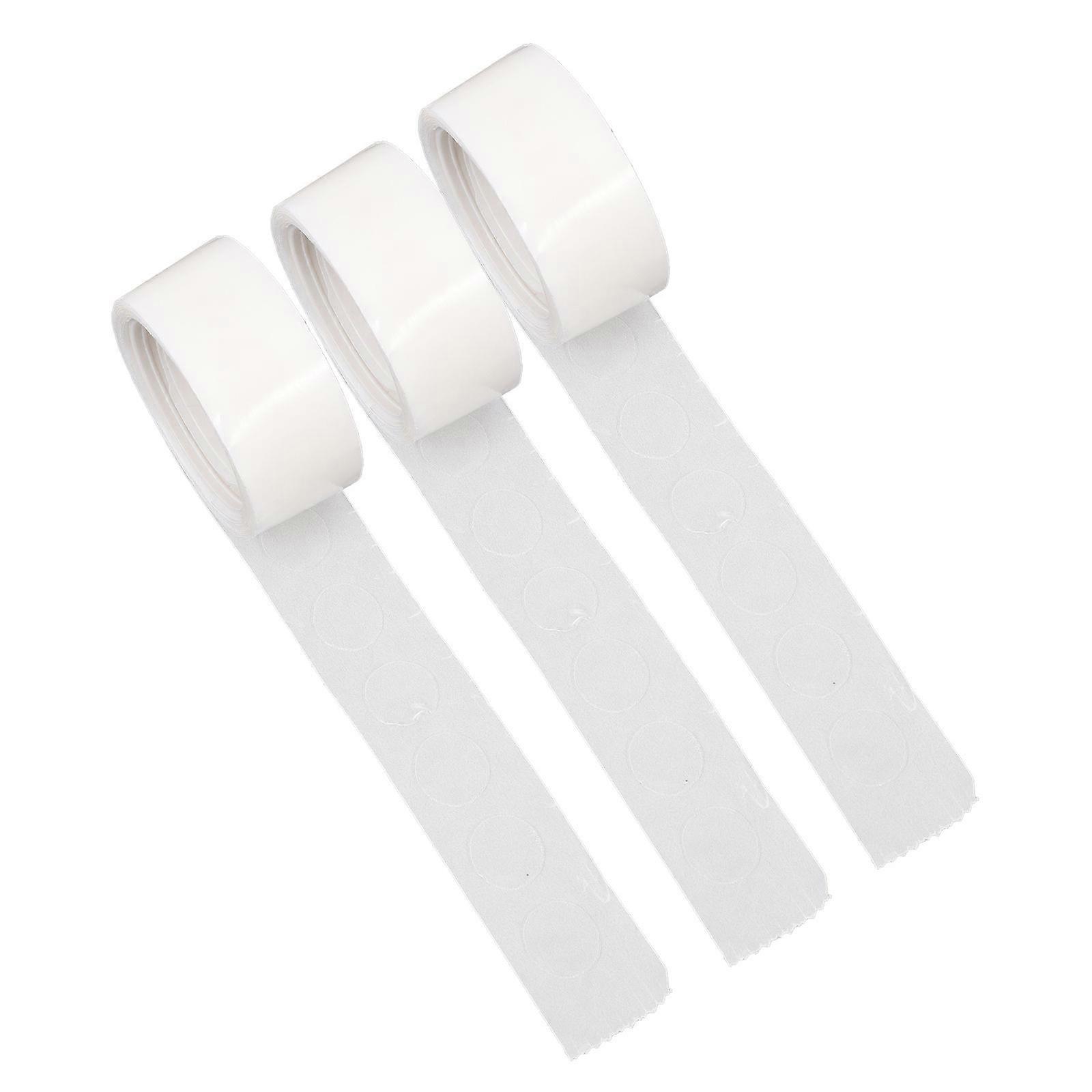 Adhesive Circles Double Sided Tape Gift Packaging Office Use 15 Rolls 4.5X4.5X2CM