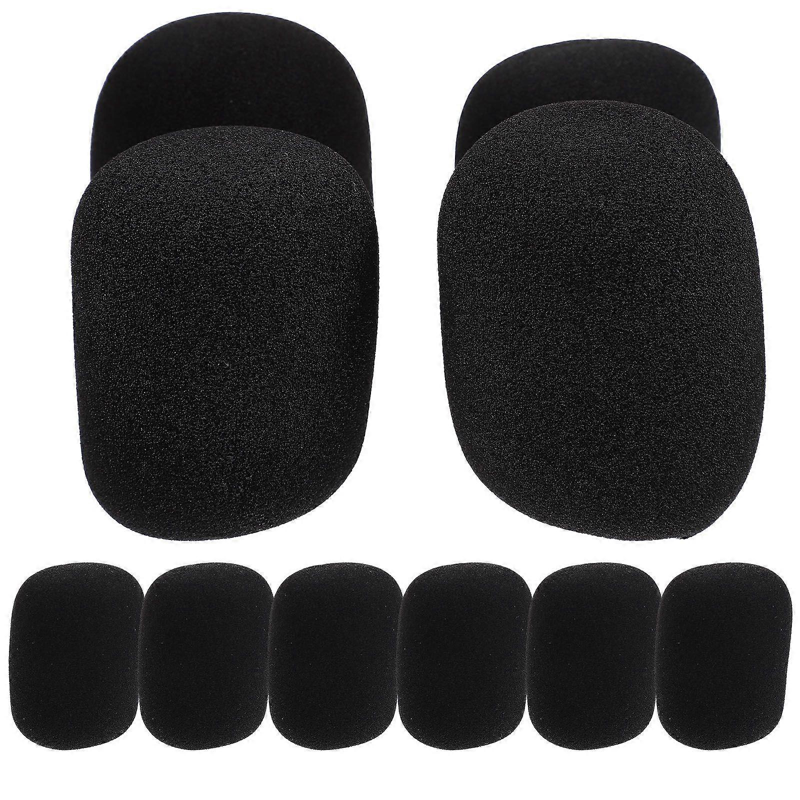 10pcs Microphone Cover Washable Handheld Microphone Windscreen Disposable