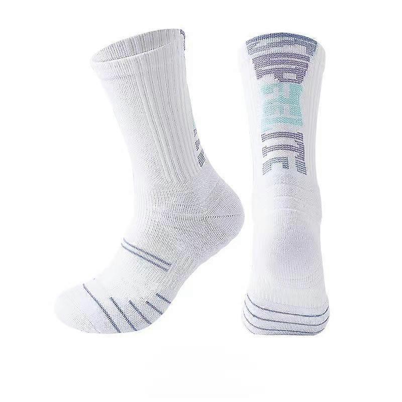 Alphabet Gradient Professional Basketball Socks and Practical Elite Socks High Top Towel Bottom American Trendy Socks