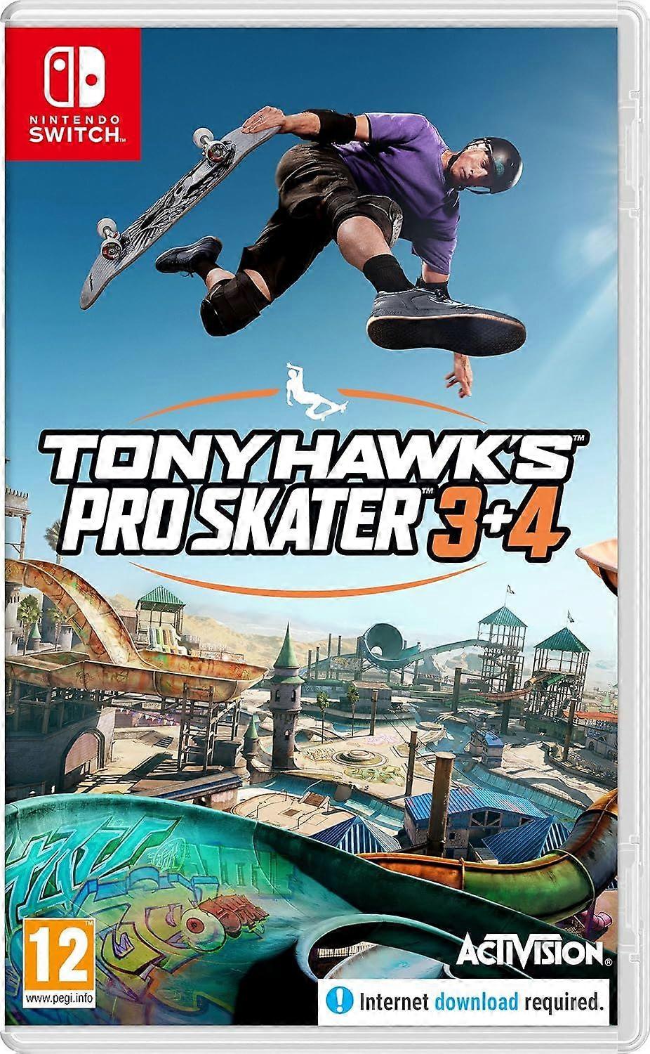 Tony Hawks Pro Skater 3 & 4 Switch Game