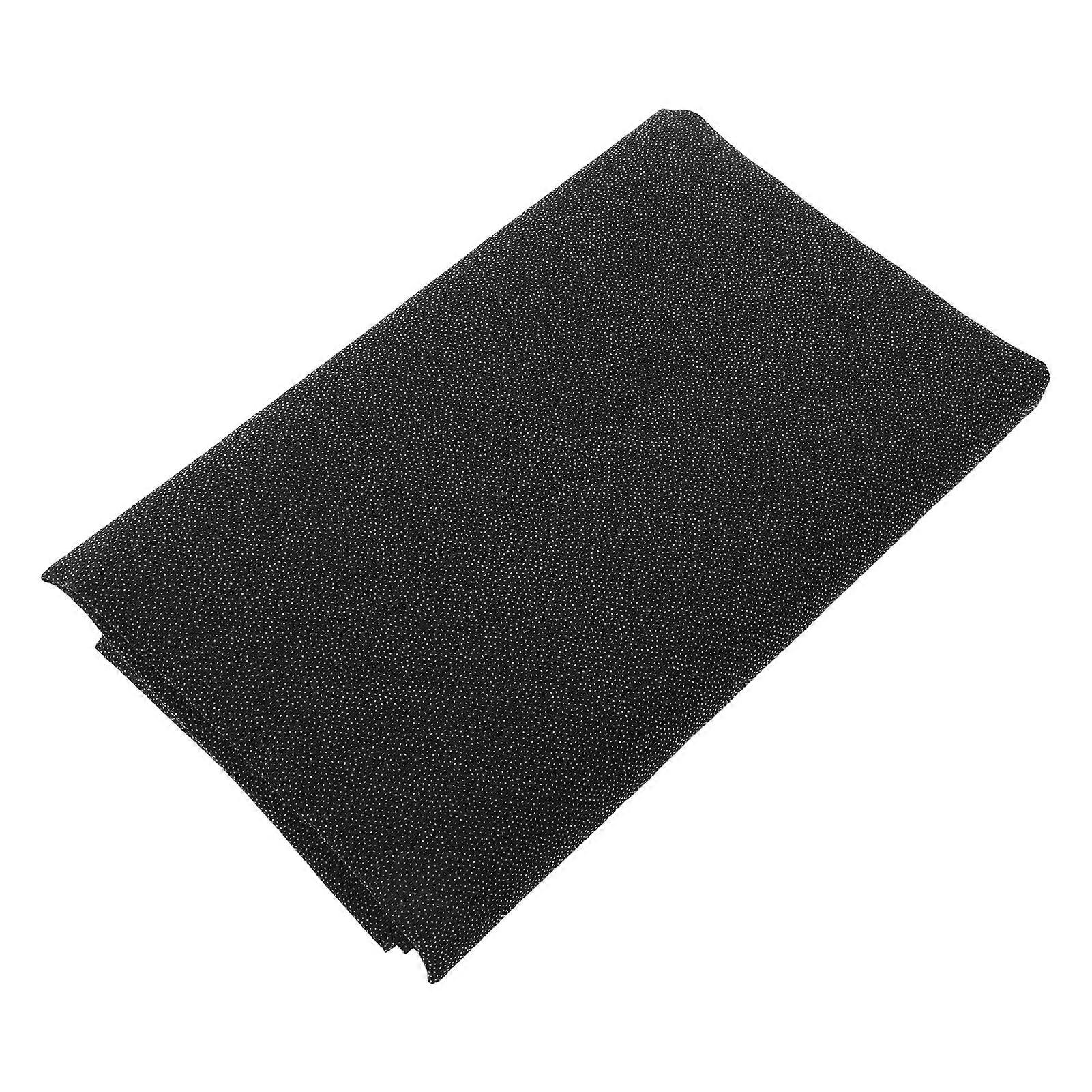 Ironing Cloth Black Portable Washable Reusable High Temperature DIY Ironing Mat Protective Ironing Pressing Pad