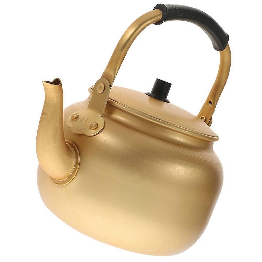 Water Boiler Korean Style Teapot For Stovetop Anti-Scalding Handle 1L Set