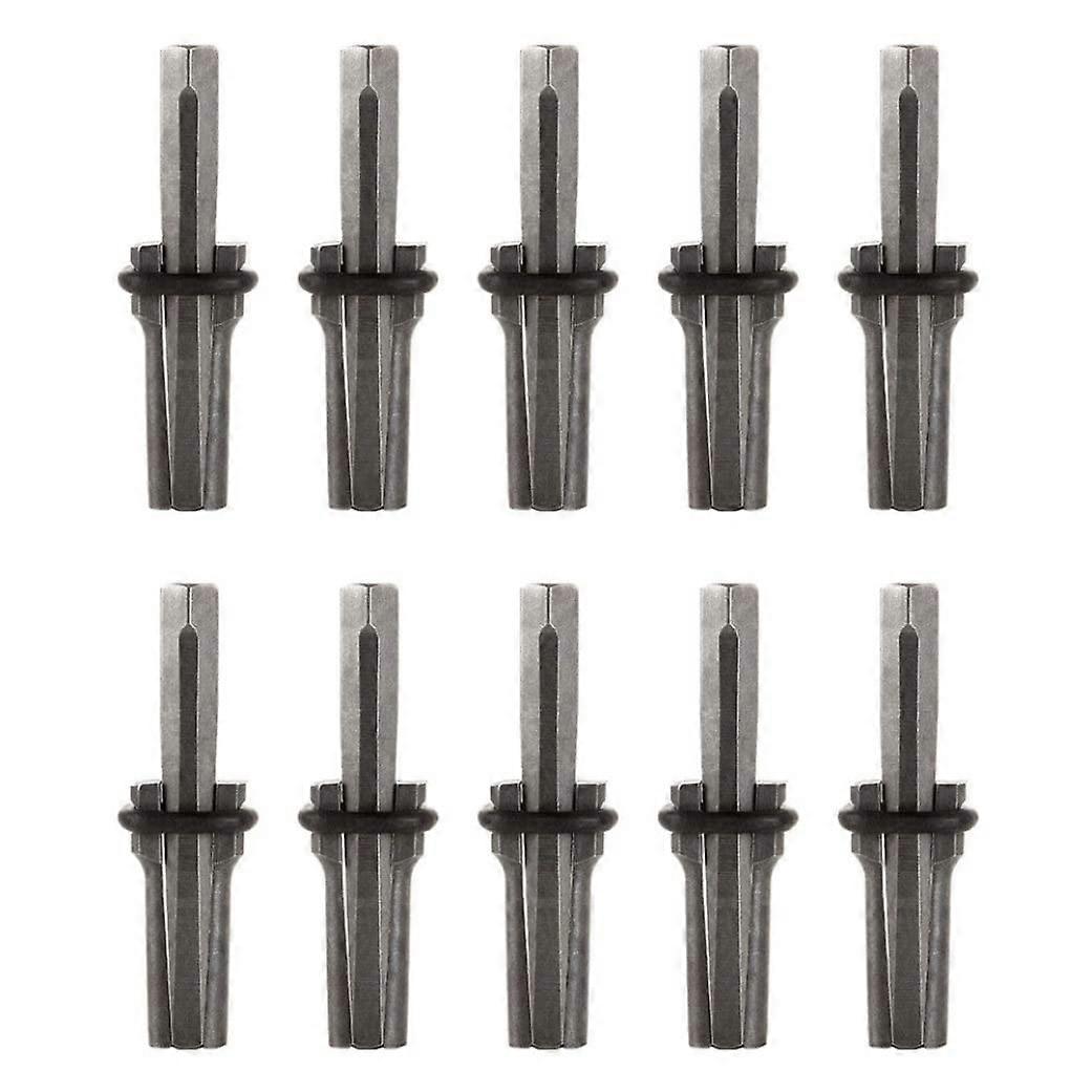 Concrete Separation Hand Tools Stone Splitters 16mm Plug Wedges Marble Splitting Hand Tools Kit for Concrete Rock 10pcs