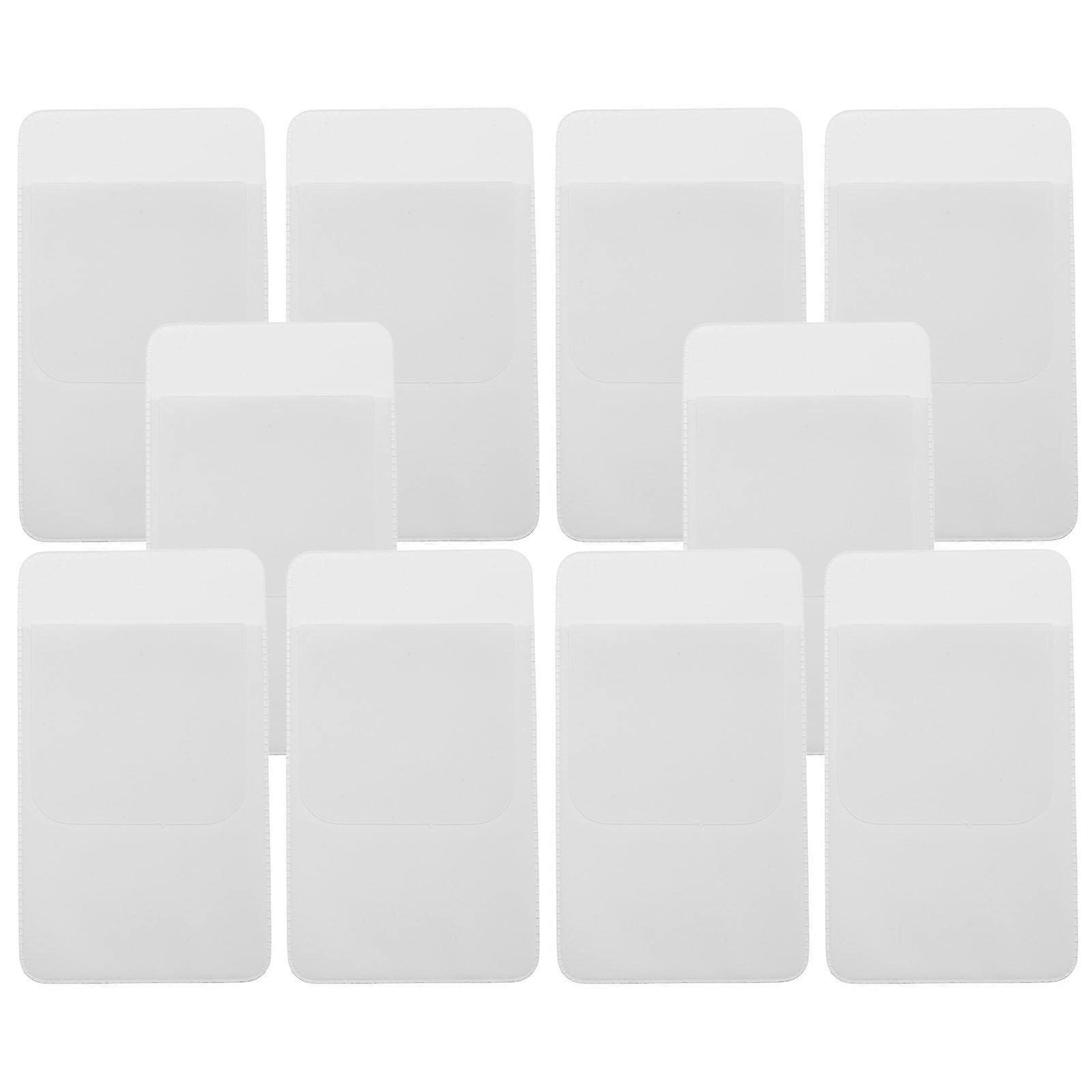10pcs προστατευτικά τσέπης για στυλό Μολύβι Pocket Holder για παλτά εργαστηρίου Pen Pouch Organizer για νοσηλευτές PVC Pen Pockets Προστατευτικά για πουκάμισα
