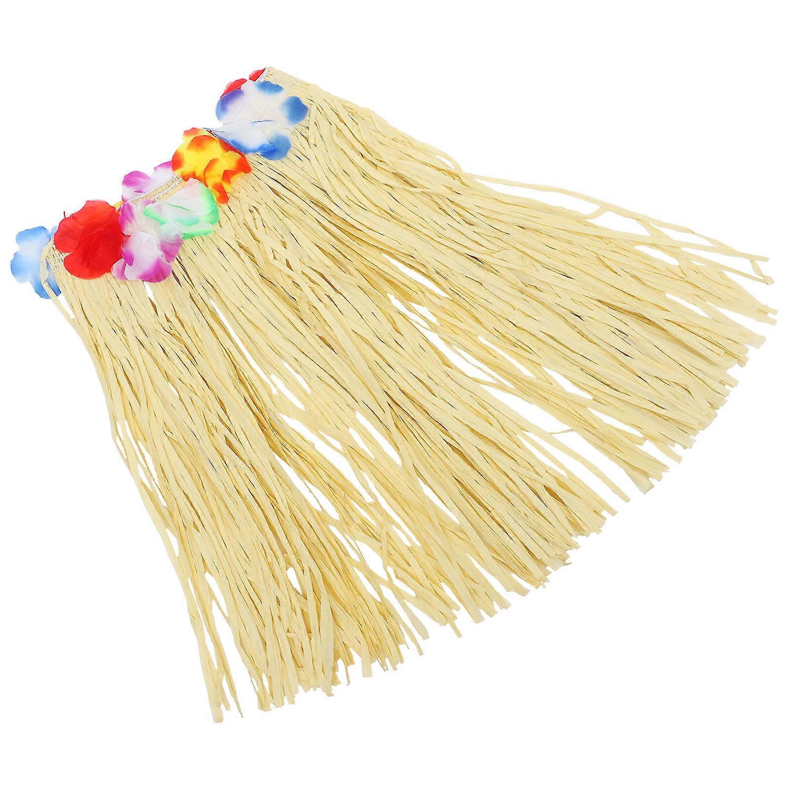 Raffia Hula Skirt Grass Skirt for Stage Performance 1 Piece