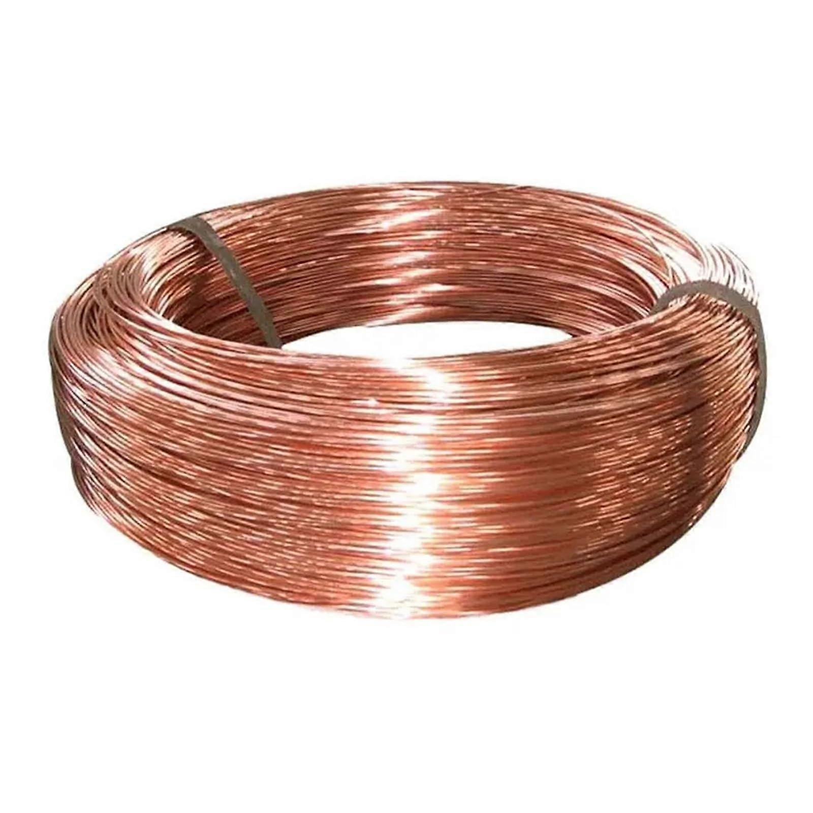 Copper Wire 1M Diameter 0.5/0.8/1/1.5/2/2.5/3mm High Purity Red Copper Line 99.90% Bare Wire