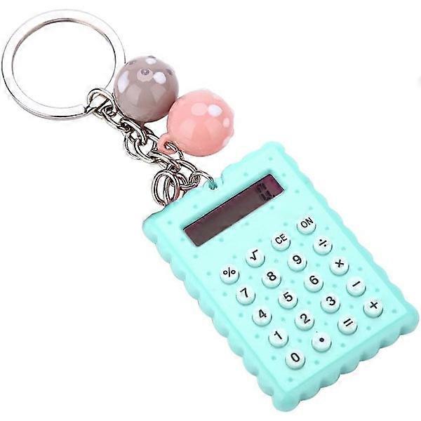 Portable Mini Calculator, 2 in 1 Cookie-Shaped Handheld Calculator, office calculator