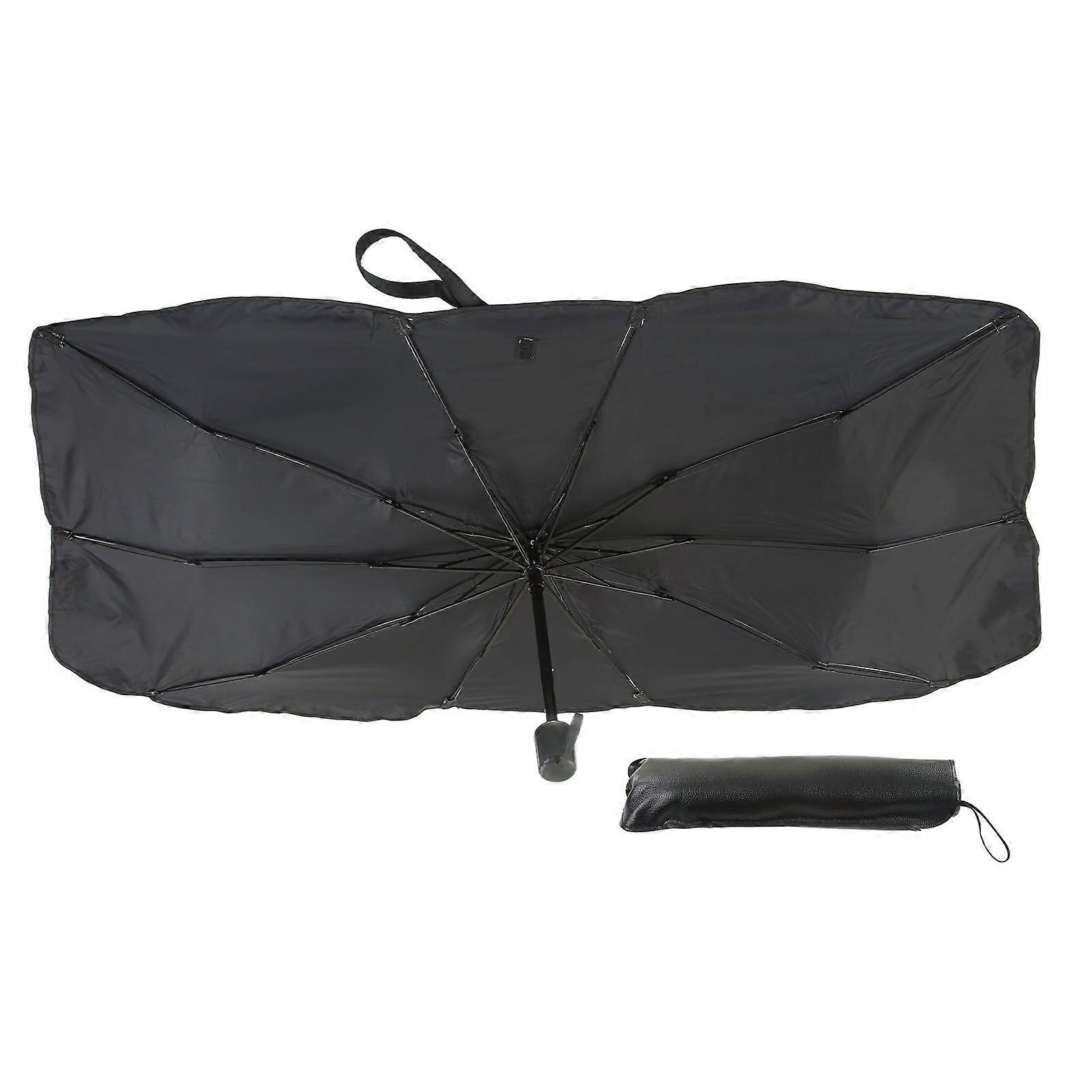 Car windshield sunshade foldable 65x125cm UV protection for SUVs trucks