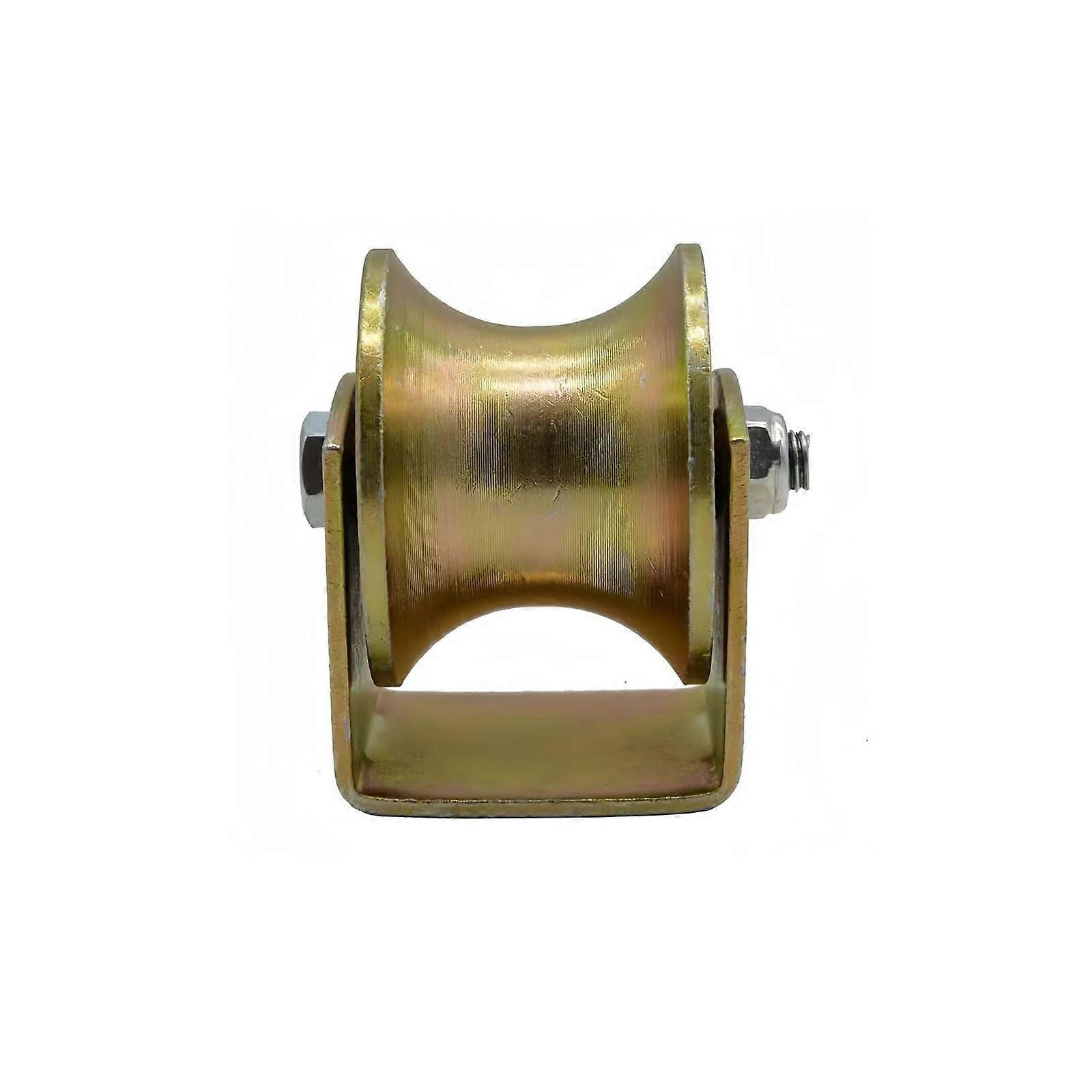 Double-Bearing Expanded Pulley For Sliding Doors 2.5-Inch Diameter