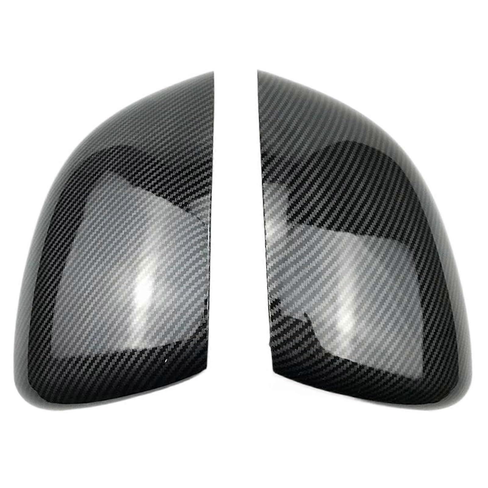 Mercedes Benz Class A CLA W177 C118 Carbon Look Mirror Cover Caps 2 Piece Rearview Case Compatible with 2019-2023 Models