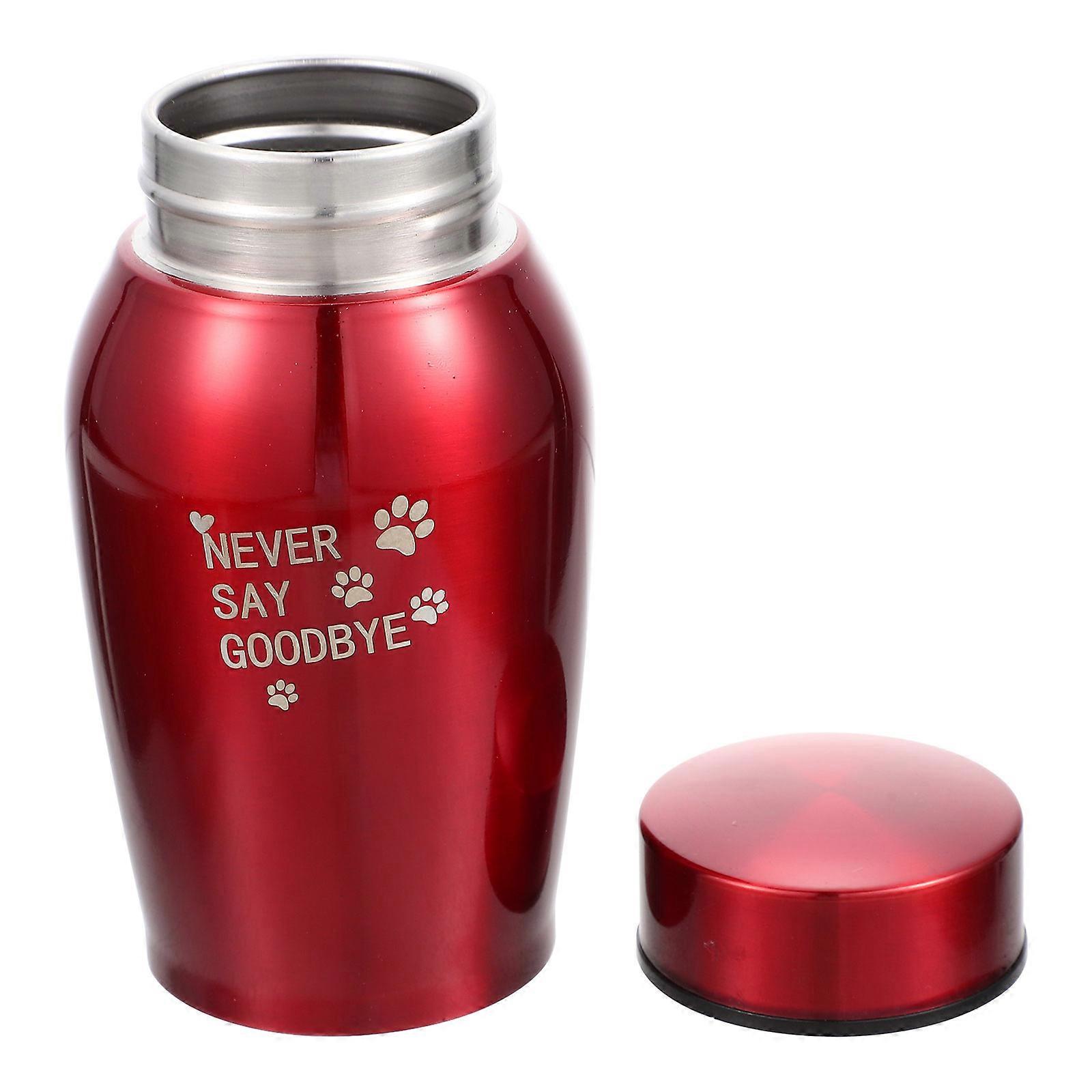 Durable Pet Cremation Urns, Sleek Metal Ash Container for Beloved Pets, Long Term Use
