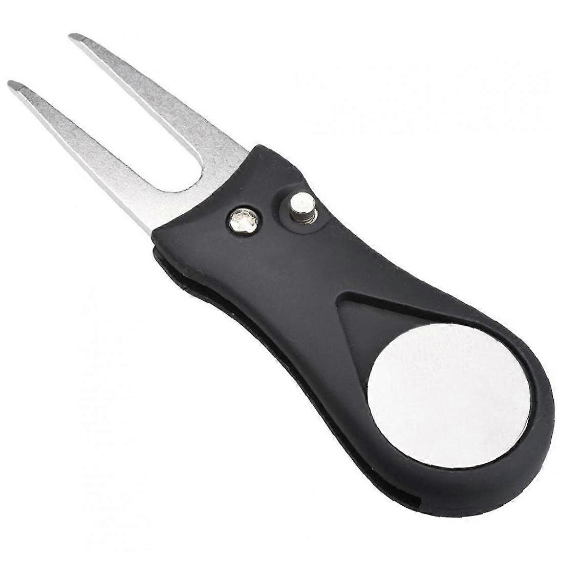 1 Piece 2in1 Portable Switchable Folding Divot Tool Marker Ref: 8443