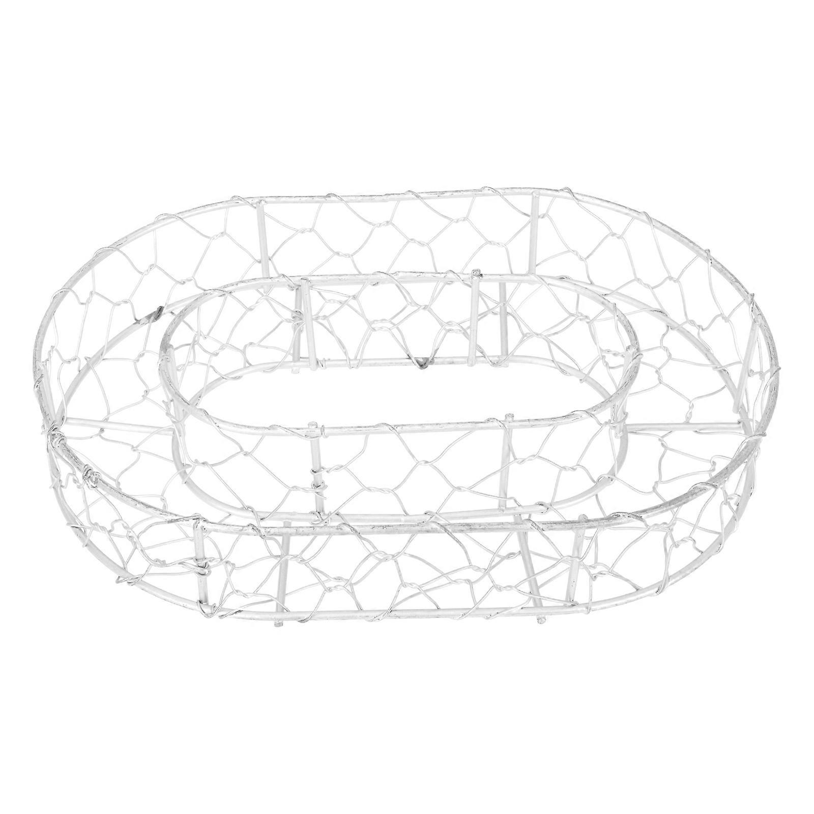 Number Design Flower Wreath Loop Iron Art Flower Frame Wreath Loop DIY Wreath Frame