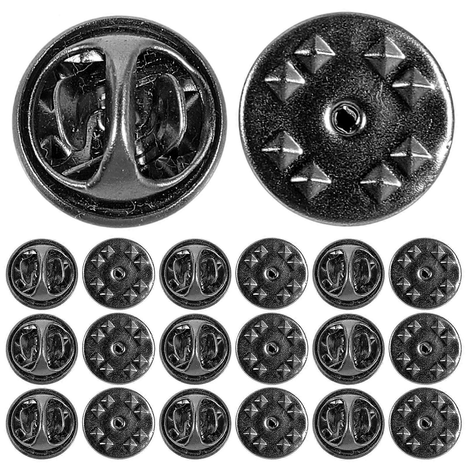 100Pcs Metal Butterfly Clutch Tie Tacks Pin Backs For Craft Enthusiasts And DIY Makers Practical Replacement Tools
