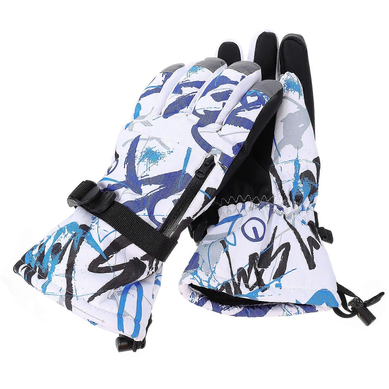 Screen Winter Gloves Designed For Cold Weather Activities Featuring Durable Design 1 Pair