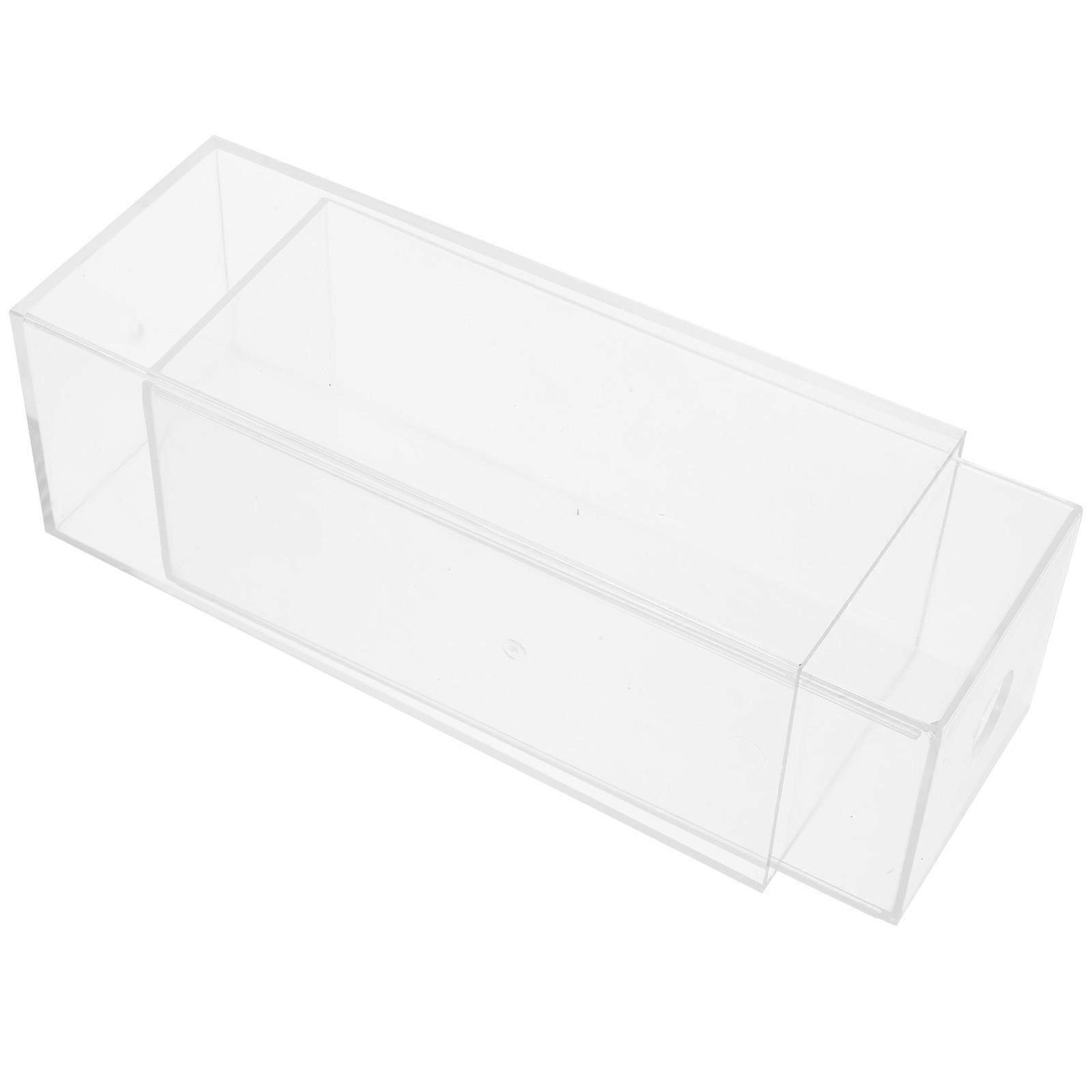 Transparent Material Storage Box for Home Use Lightweight and Organization Solution