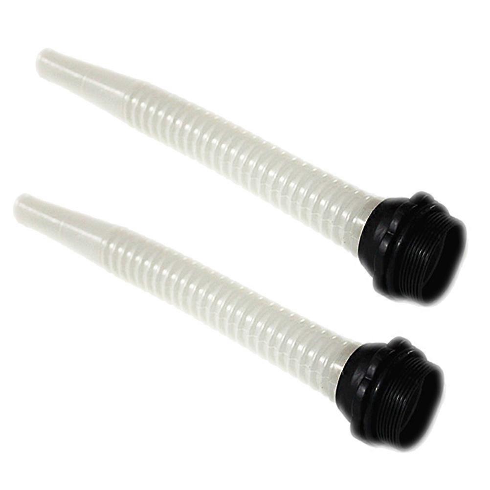 Oil Funnel 2Pcs Flexible Extended Oil Guide For Fueling Applications In Black Color For Efficient Oil Transfer