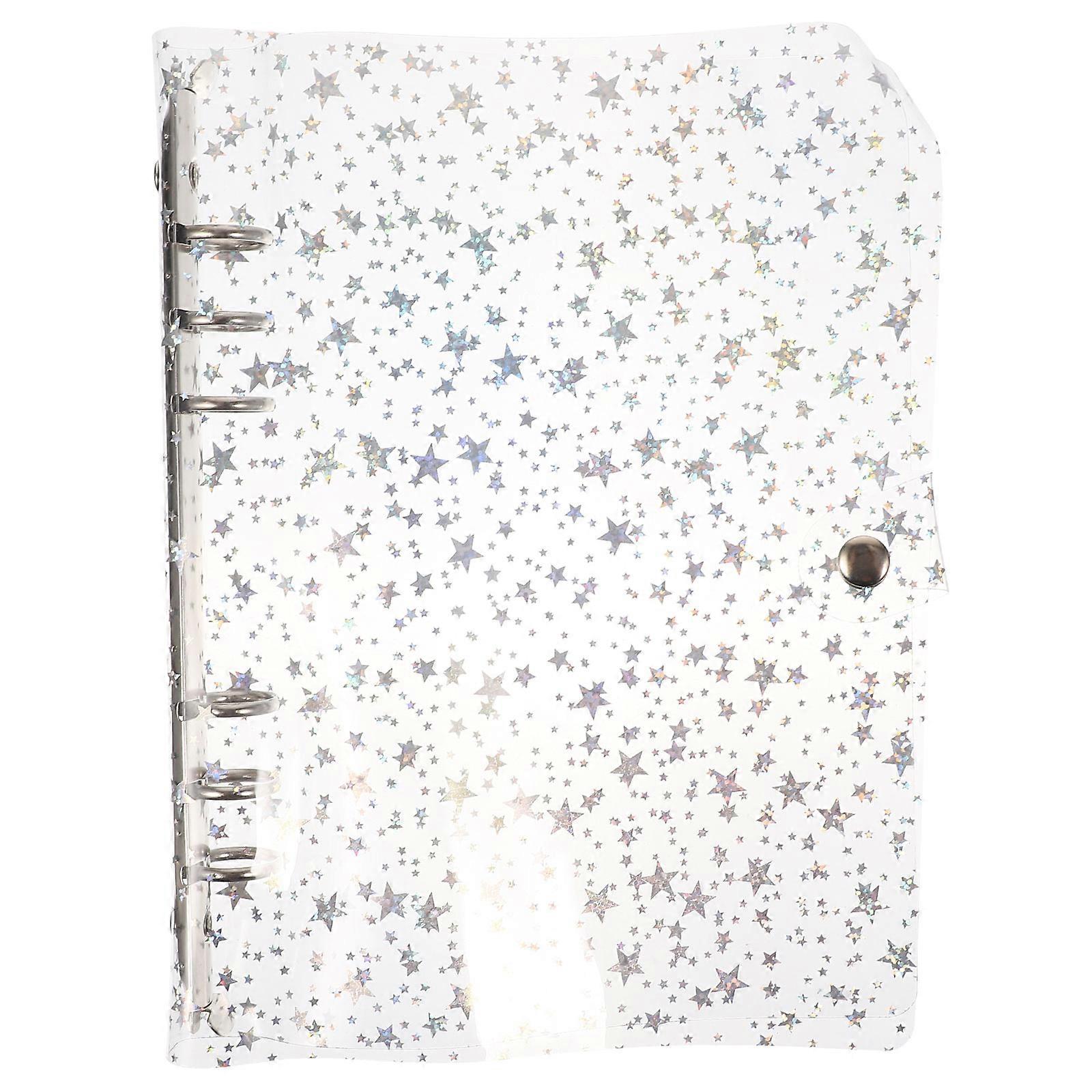 Lovely Binder Notebook Cover for Writing Made of PVC Multi Color Great for Office and Classroom Use