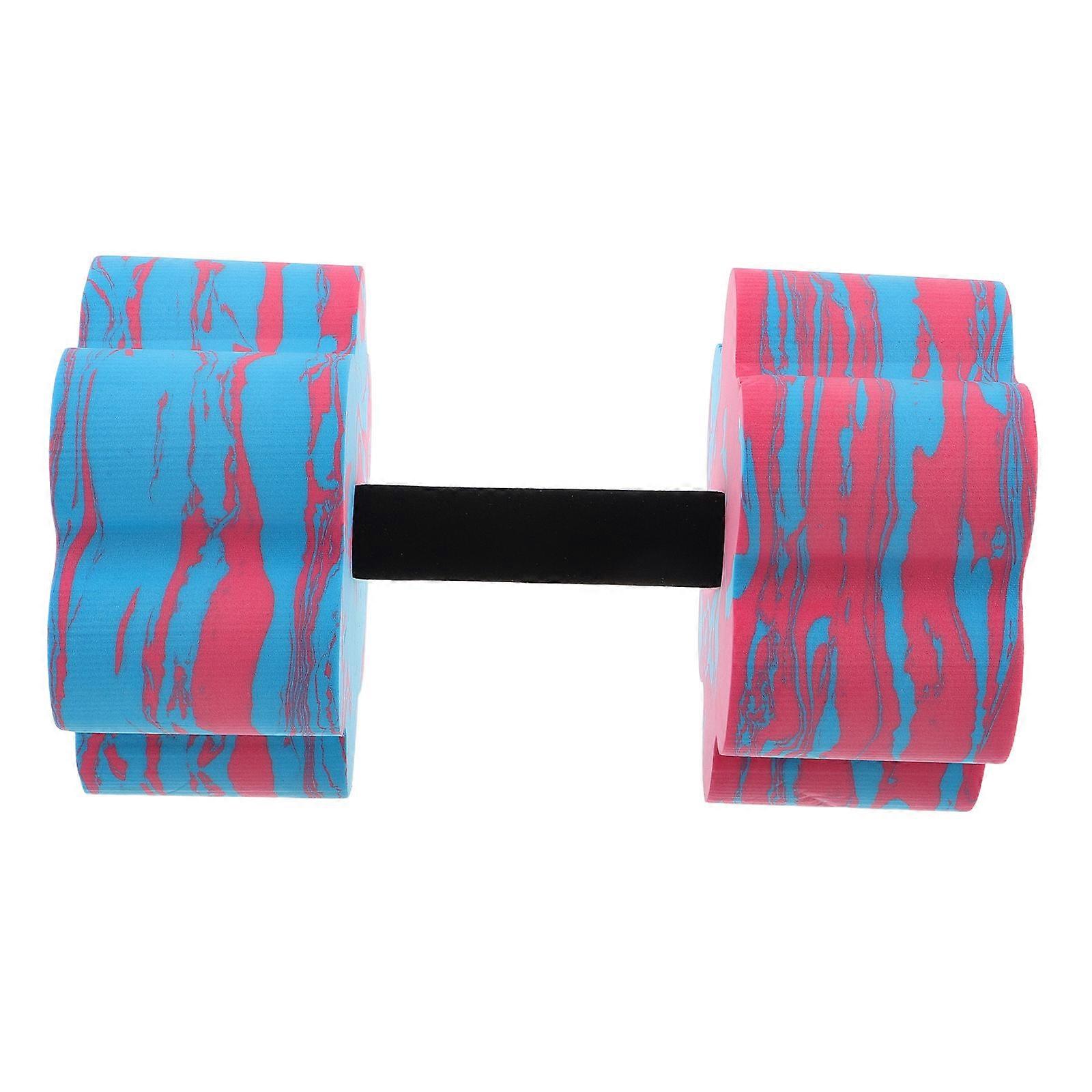 EVA Floating Dumbbells for Water Exercises with Non Slip Grip Multifunctional Design for All Ages 500g