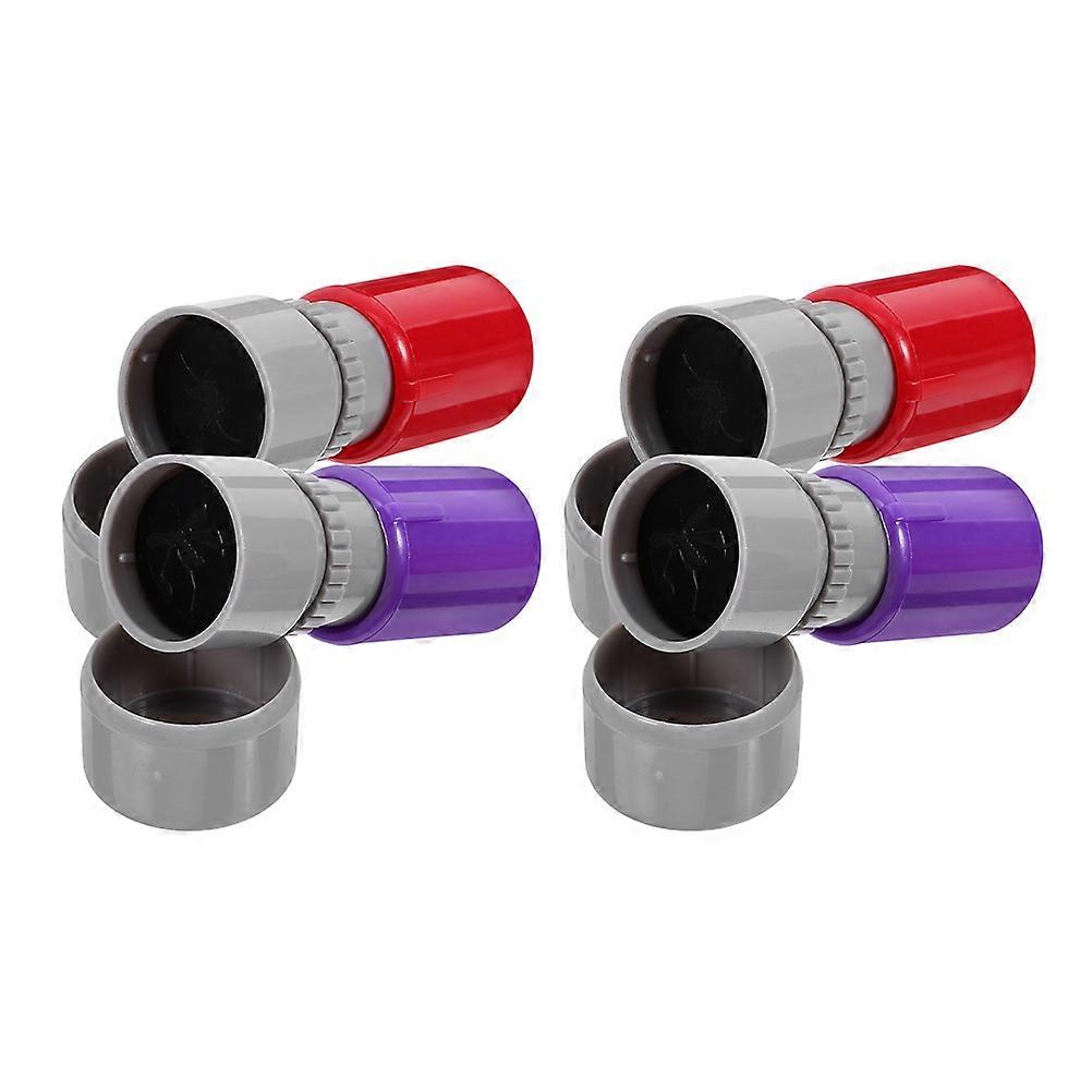 Self Inking Mini Stamp For April Fools Prank Suitable For Creative Activities Inking 4Pcs