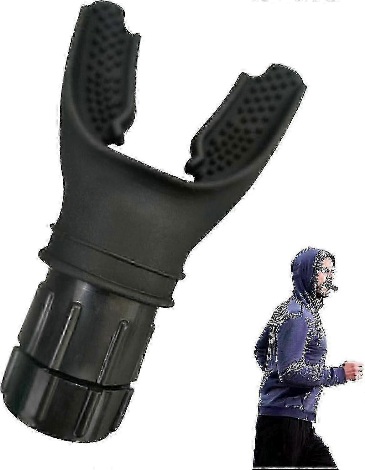 Adjustable Lung Capacity Breathing Exerciser - Handheld Lung Expansion Trainer (5x10cm Size, Portable Design)