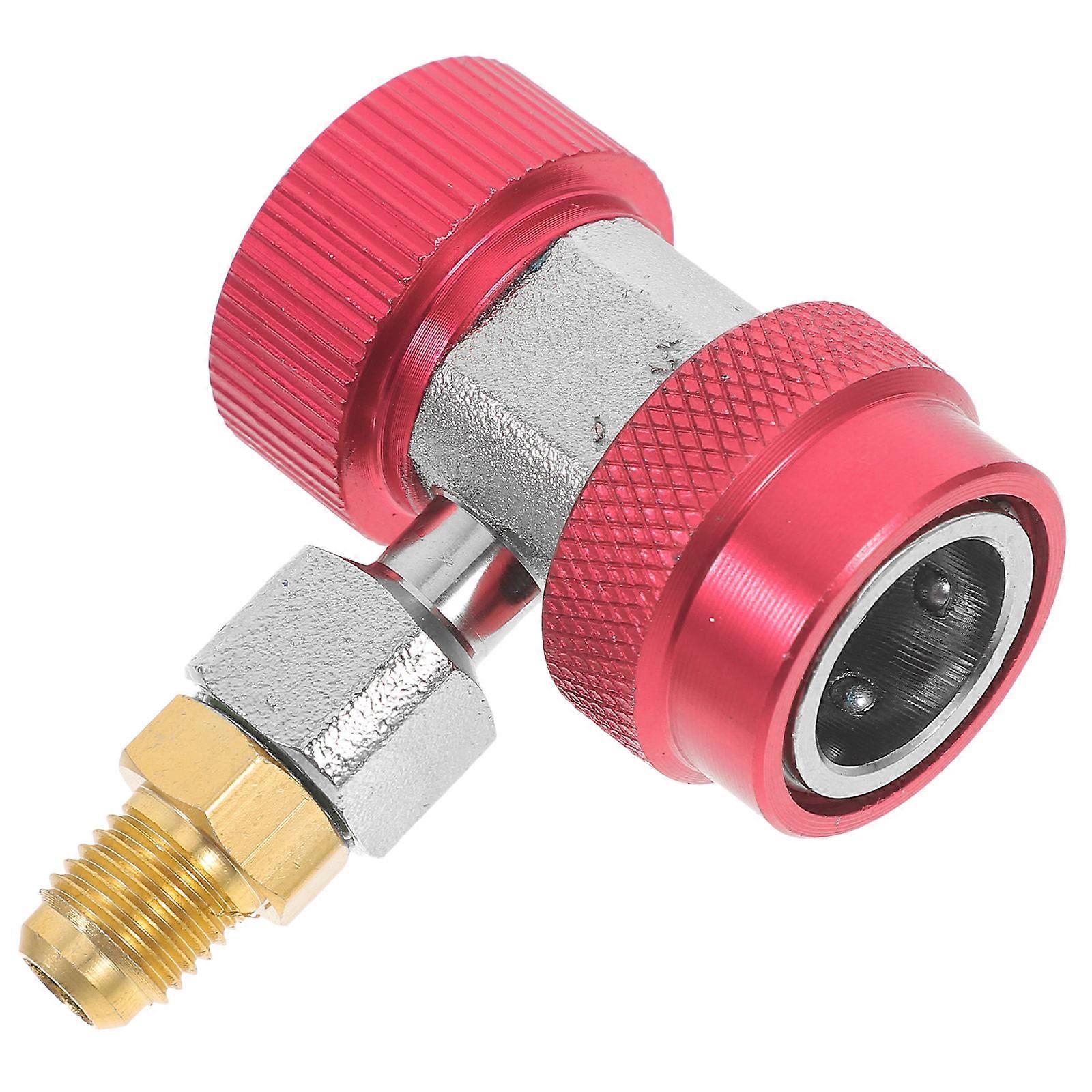 Quick Coupler Adapter for R13a Car Air Conditioning System 2pcs Car Air Conditioner Refrigeration Adapter