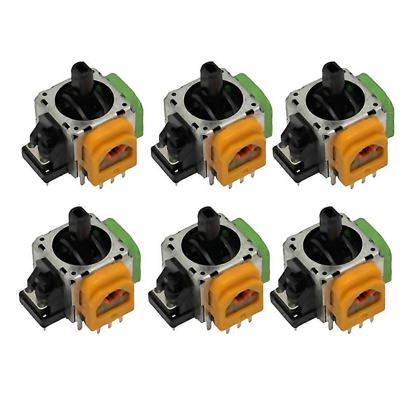 For 6pcs for ps4 hall electromagnetic joystick highprecision adjustable