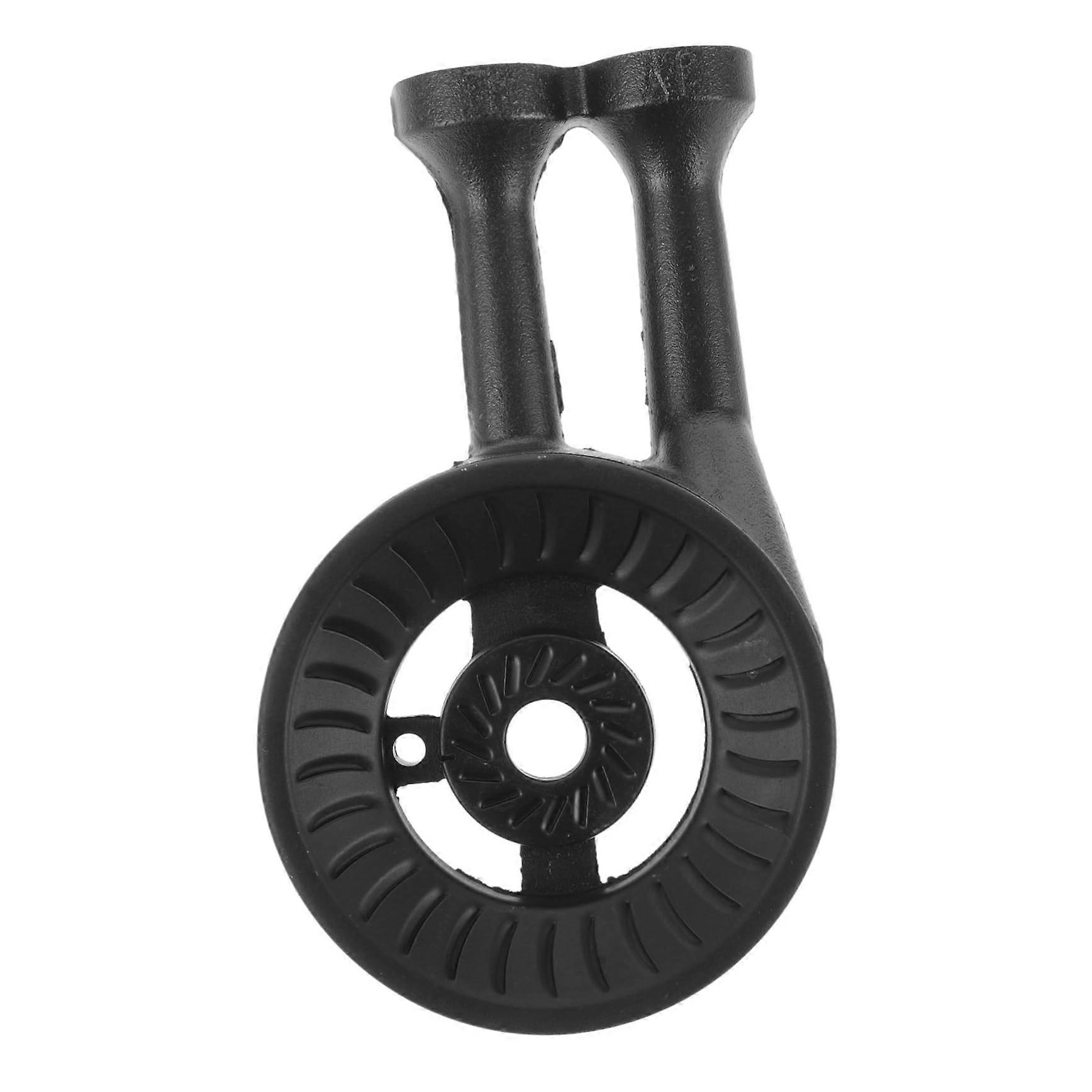 Gas Stove Burner Cast Iron Cooker for High Leg Embedded Cooktops, Easy Maintenance, Durable Design, 30-Inch Size