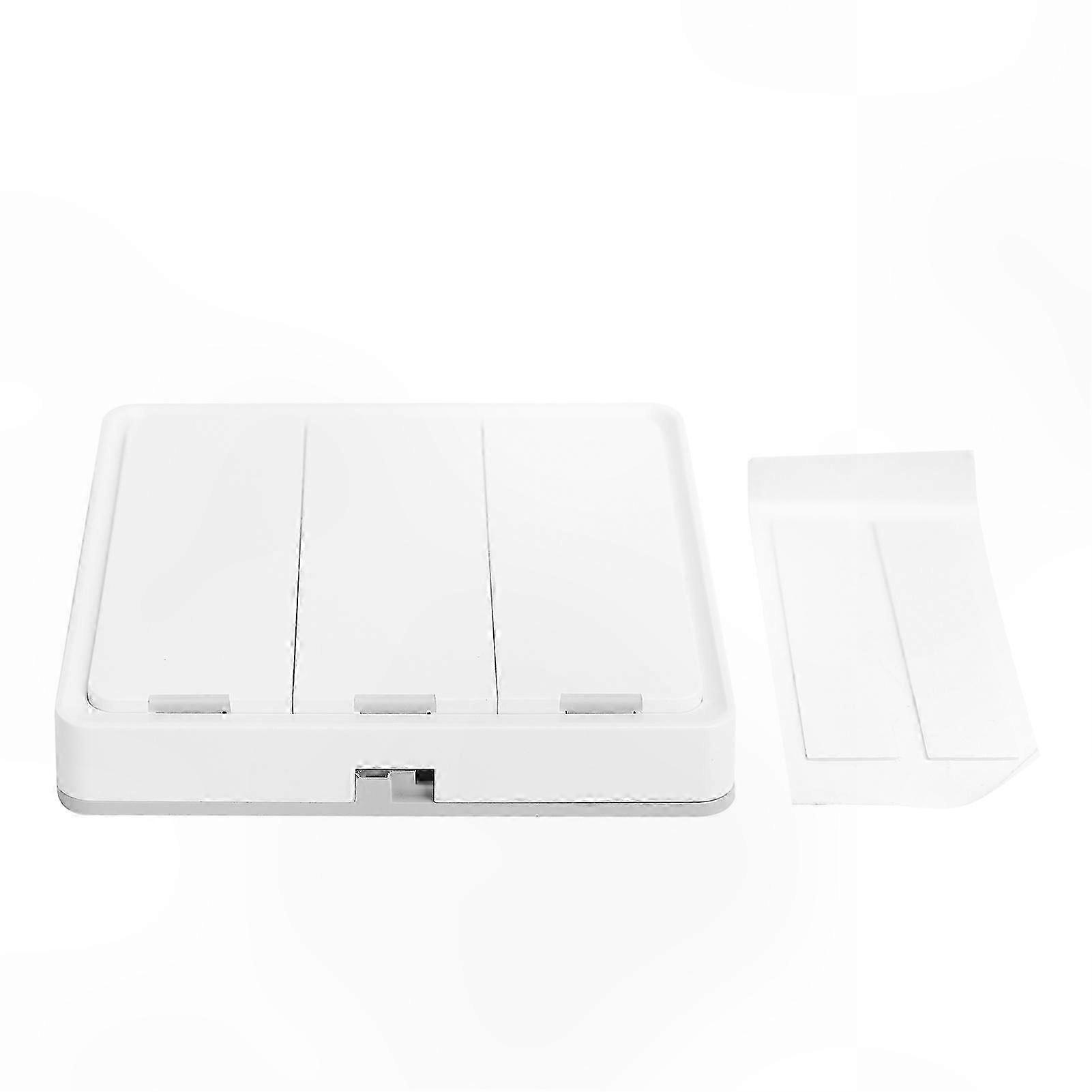 Wireless 3-Key Scene Switch for Home and Bedroom, ZigBee and Bluetooth Compatible Wall Remote