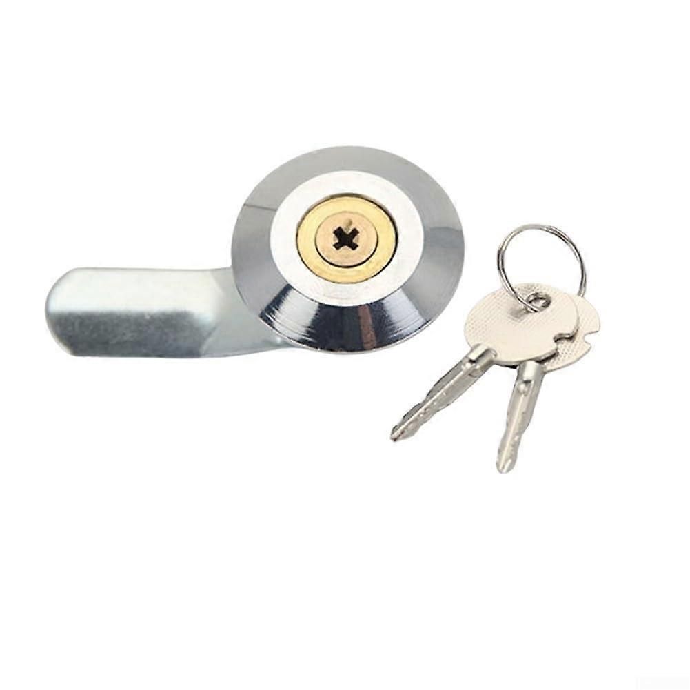 Cam Lock with Key for Electrical Cabinets - Industrial Grade, Secure Design for Distribution Boxes, Model B