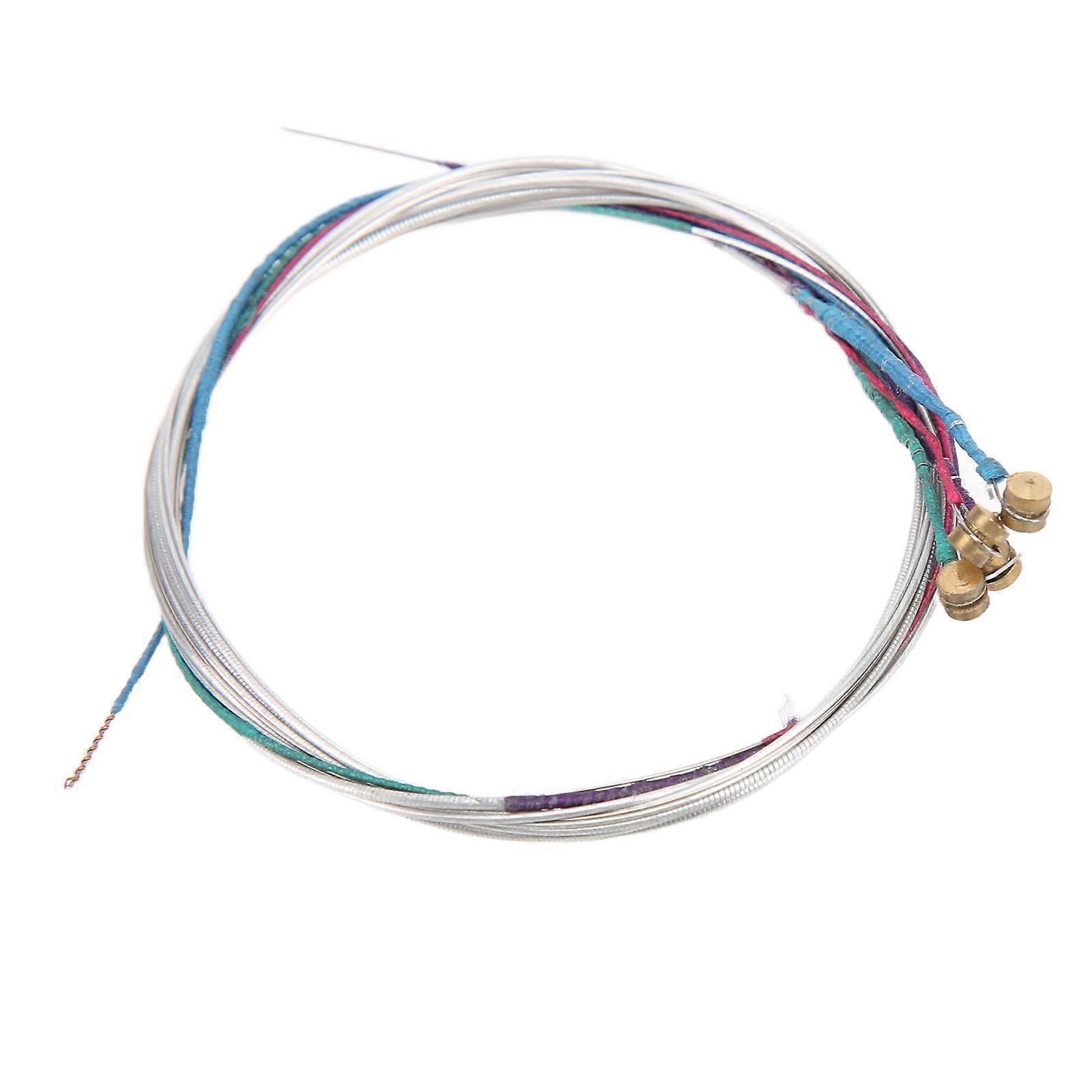 Violin String Set 4/4 Silver Nickel Plated Ball Head Accessories