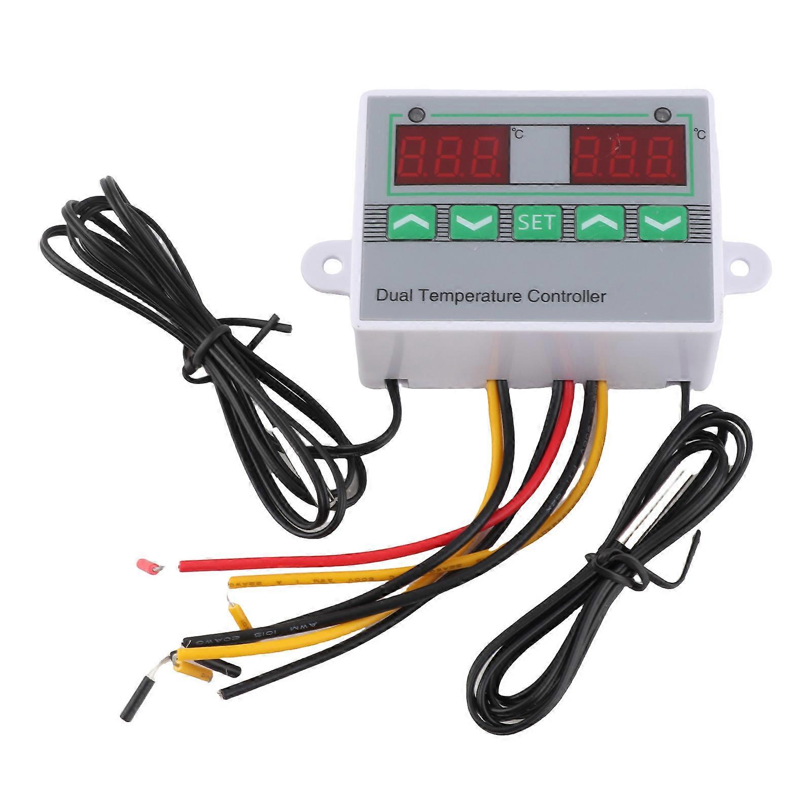 Intelligent Digital Temperature Controller ZFX-ST3012 Dual Display Electric Microcomputer Thermostat 220V for Precise Temperature Control