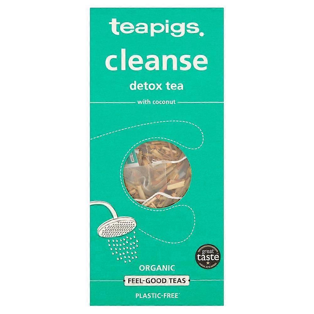 Teapigs organic cleanse 15 tea temples - 3 Pack