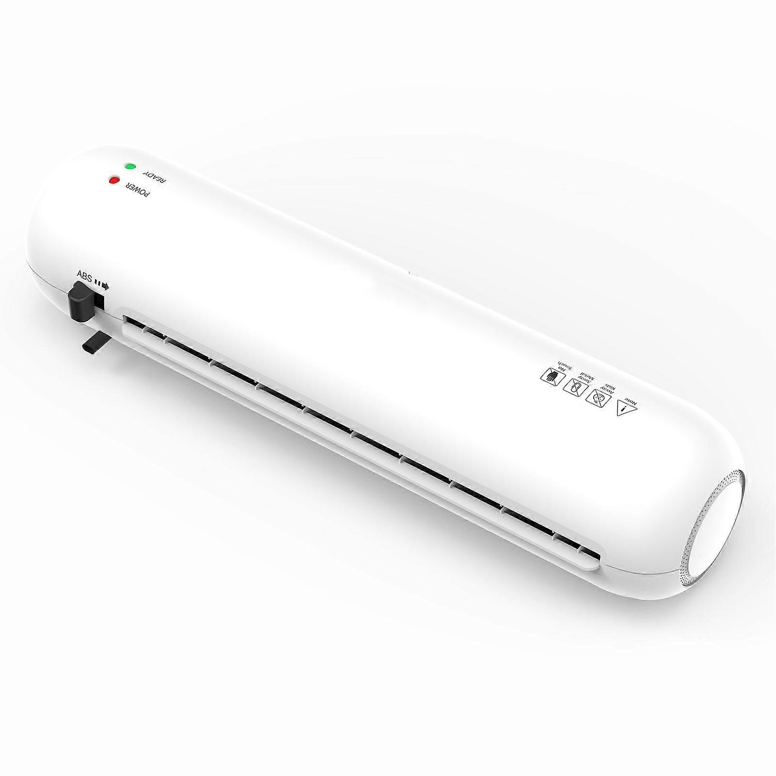 Desktop Laminator Machine Set A4 Size Hot and Cold Lamination 2 Roller System 9 inches Max Width with Paper Cutter Trimmer Rounder Hole Puncher Bindin