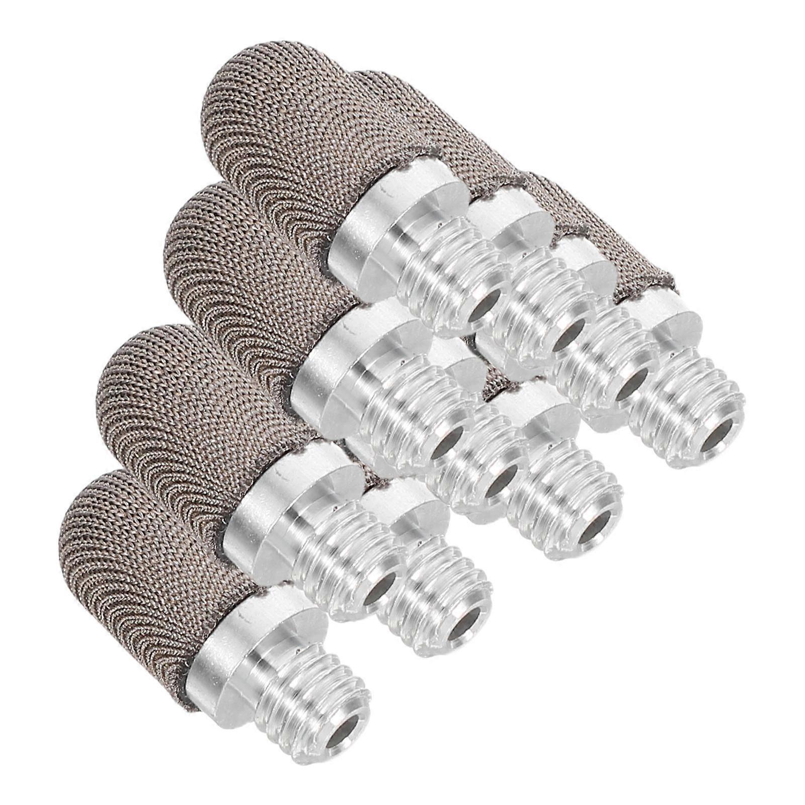 Silver Capacitive Stylus Tips for Pen Replacement with 10Pcs Mesh Fiber