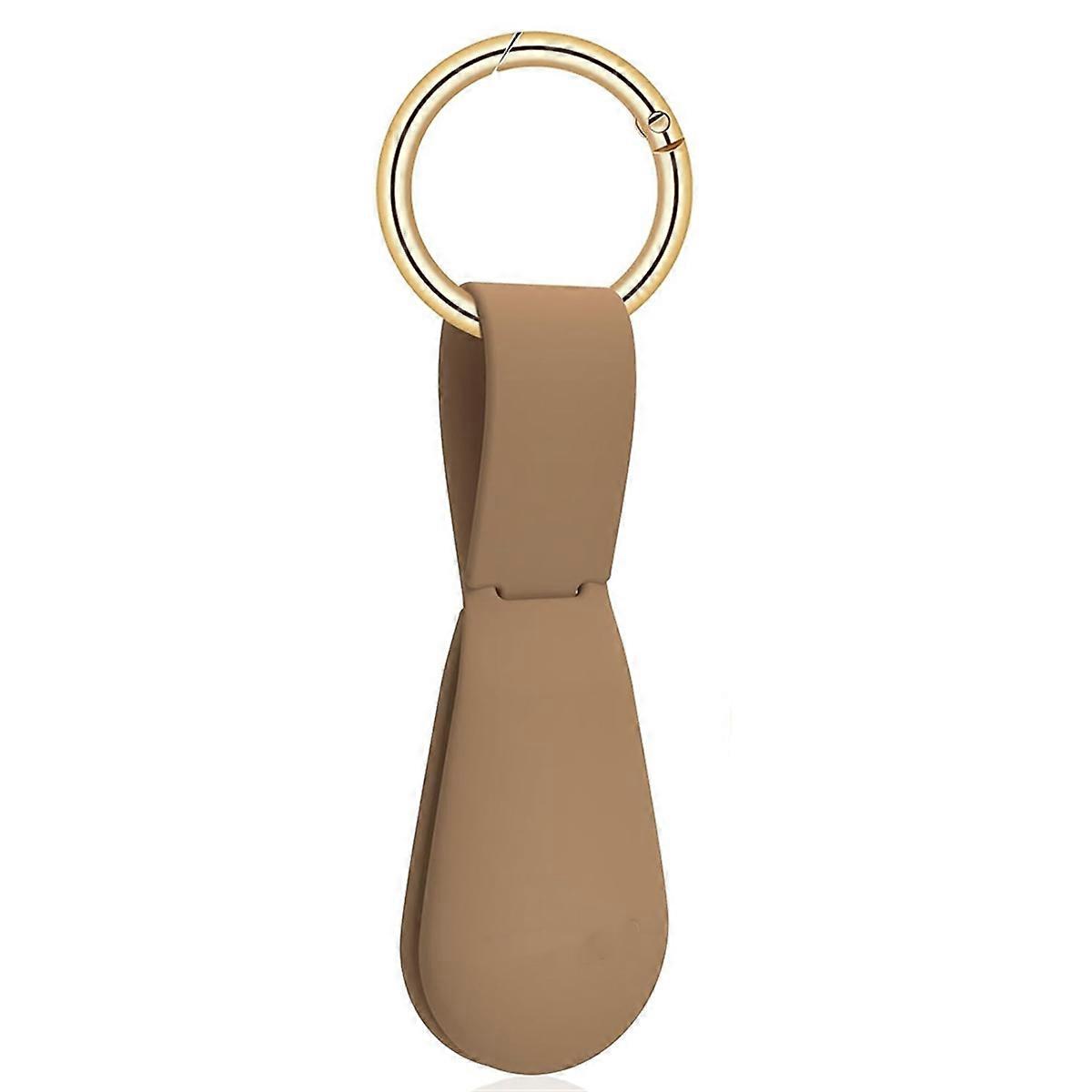 Magnetic Hat Clip for Travel on Bag, Silicone Hat Clip, Khaki