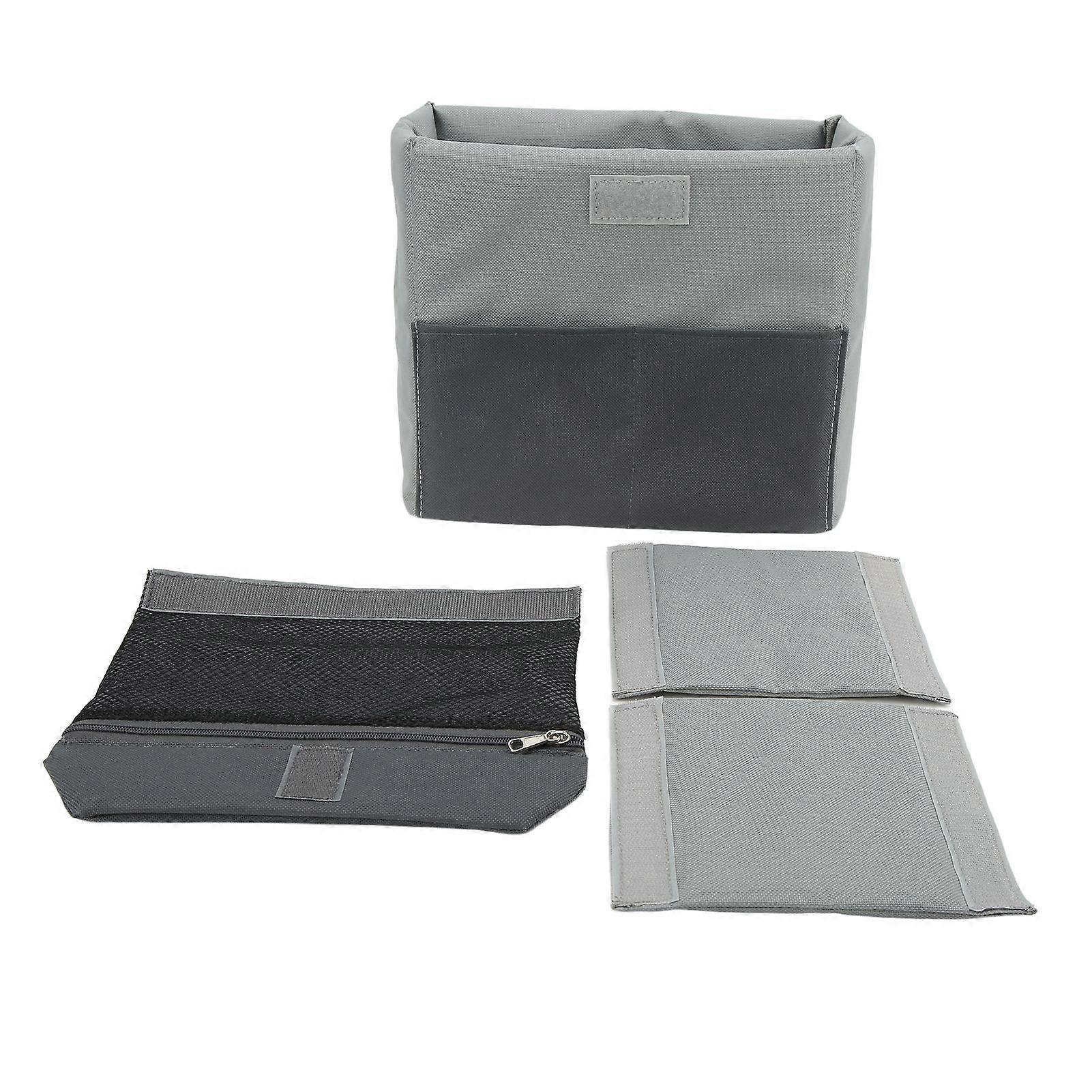 Waterproof Camera Insert Bag Shockproof Camera Inner Case Bag for SLR Camera Lenses FlashesGray S