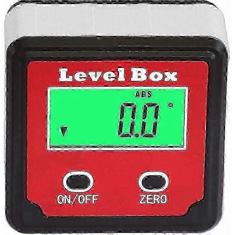 XHX Waterproof Digital LCD Angle Inclinometer Angle Box Bevel Box L...