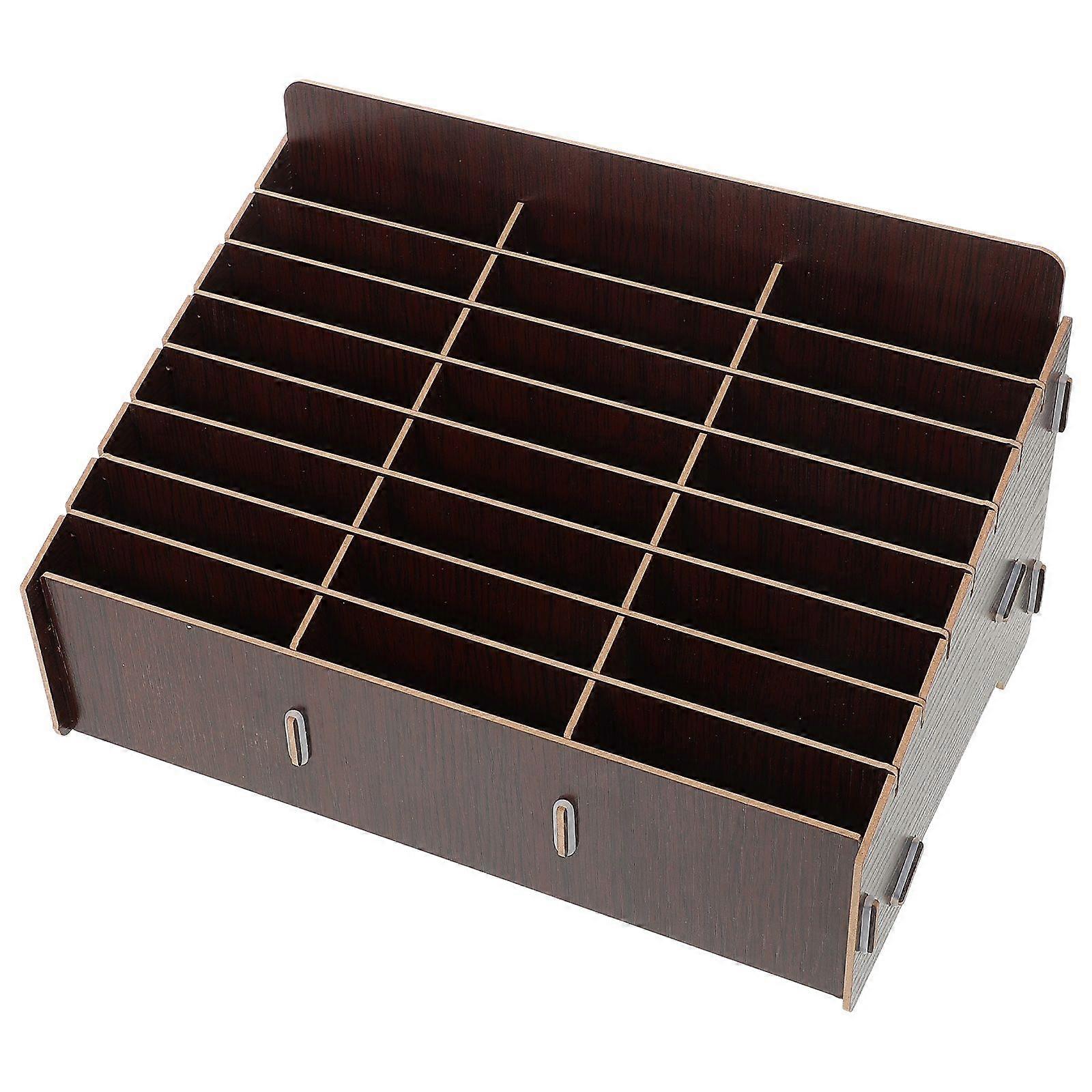 Cell Phone Storage Box Desktop Storage Case Multi-lots Desktop Organizer Document Case