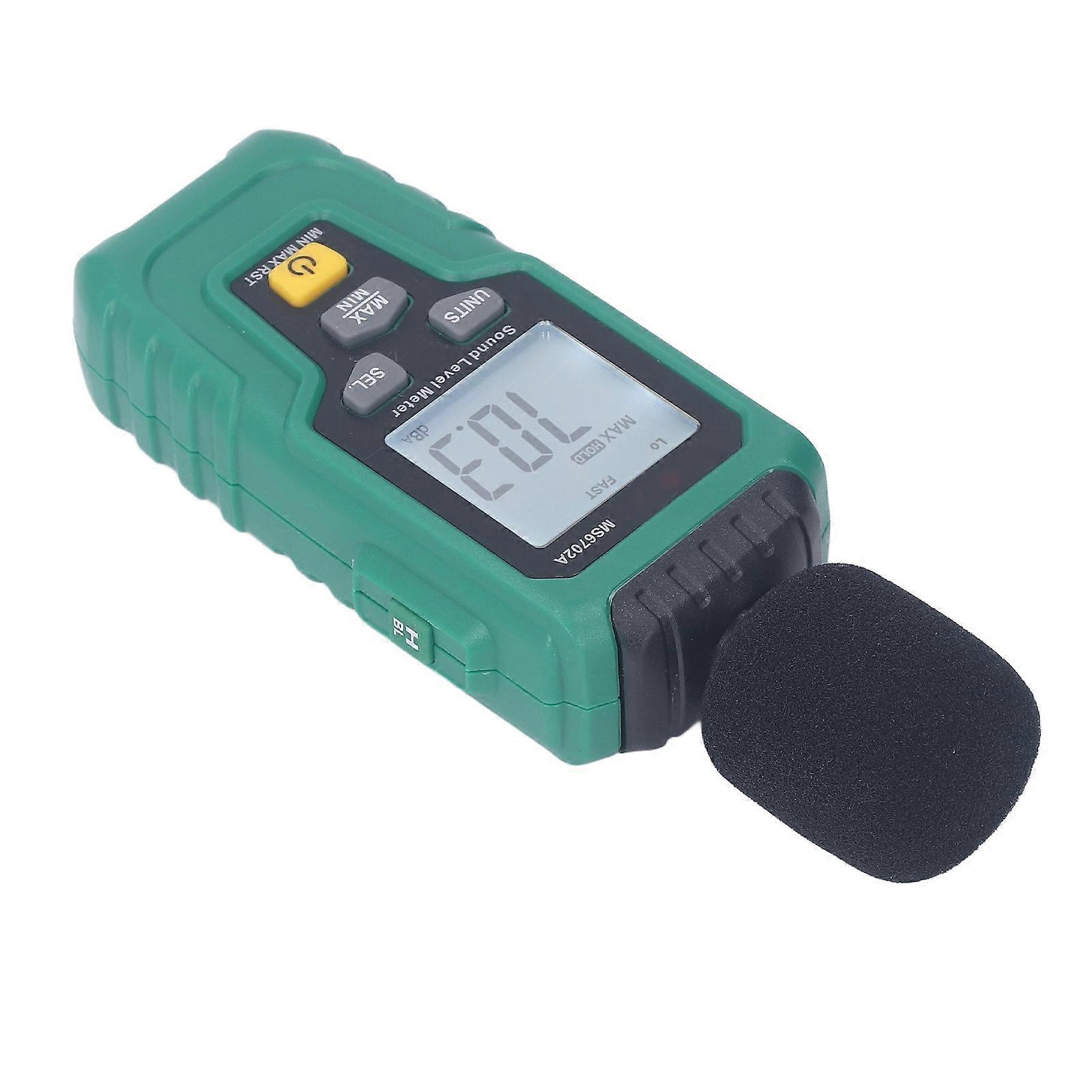 Handheld Digital Sound Level Meter 35-135dBA Noise Detector