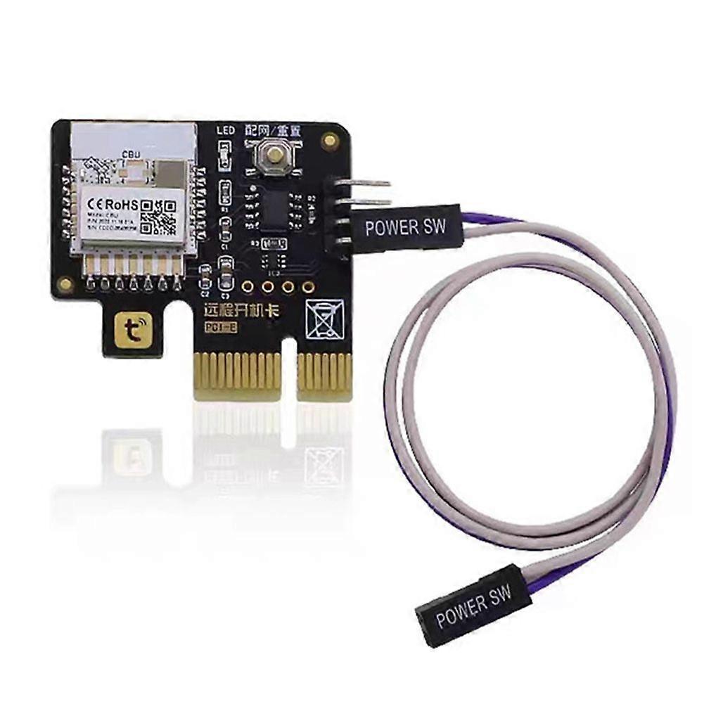 A8-Computer Remote Switch Wifi Smart PC Start Boot Card Startup Card Telecommuting Work with for APP