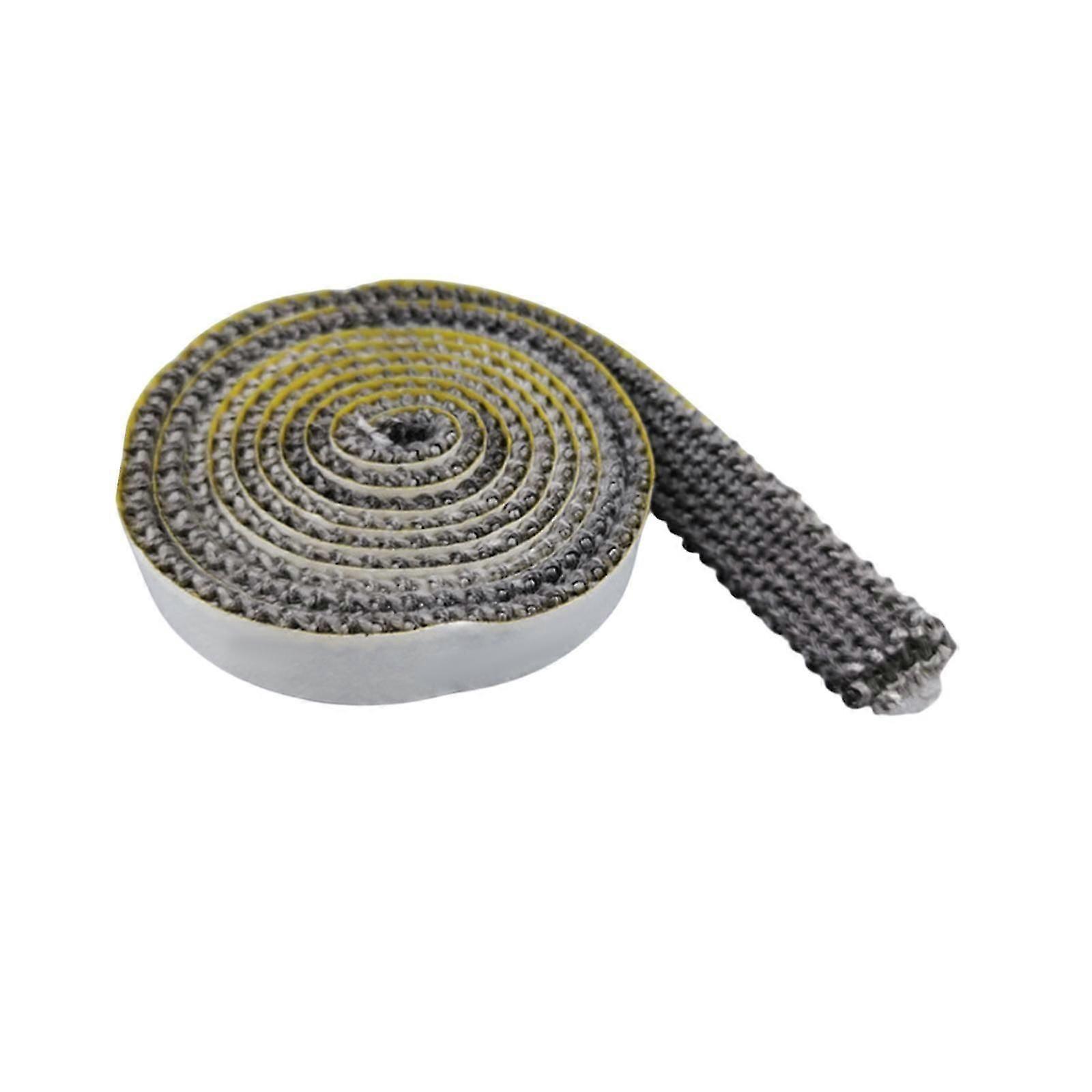 Ruban de cheminée joint corde plate blanche multifonctionnelle pour porte de cheminée en verre style A