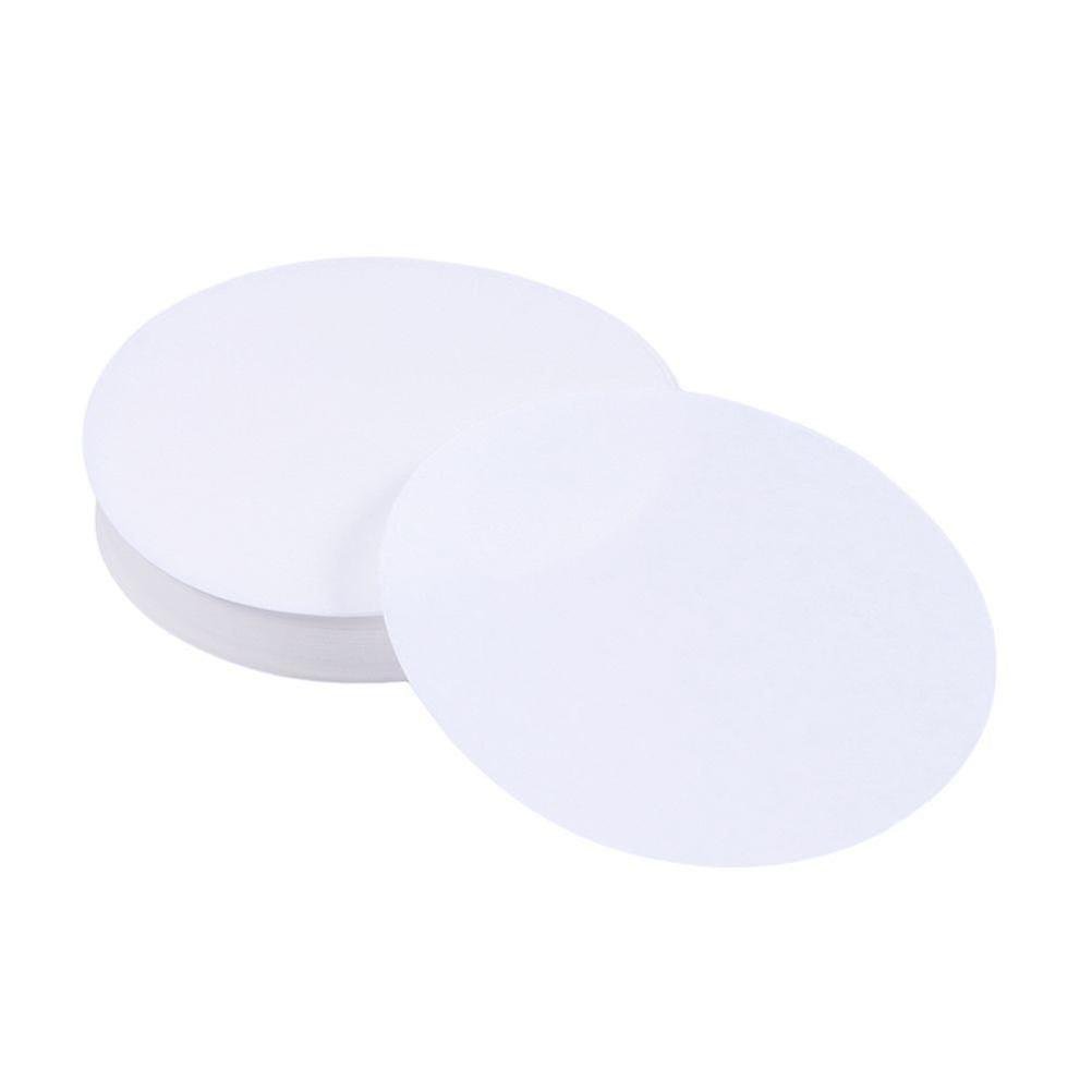 200pcs 7cm Diameter Filter Paper Premium Medium Flow Rate Qualitative Filter Paper for School Laboratory