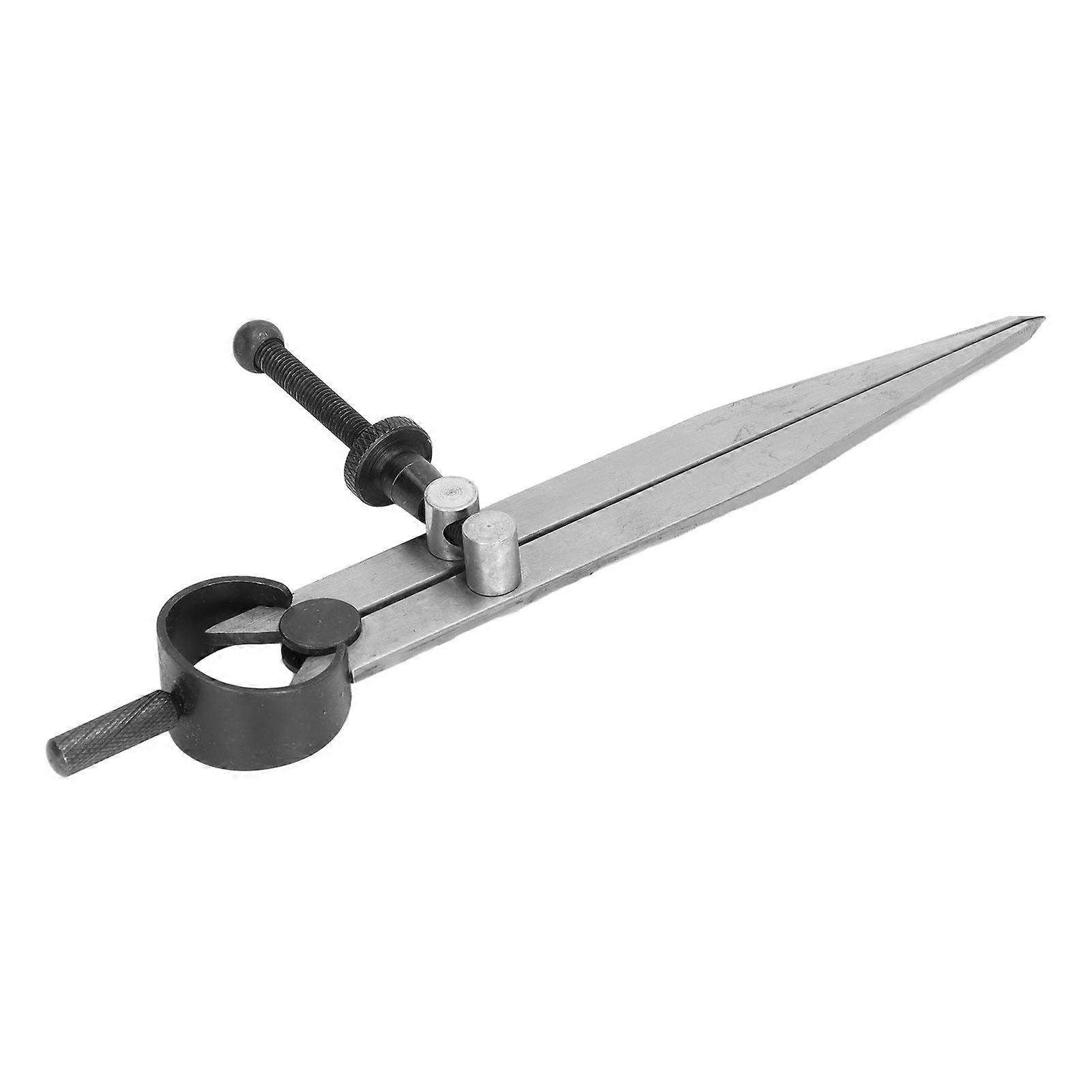 Steel Wing Divider Leather Compass for Precise Diameter Measuring