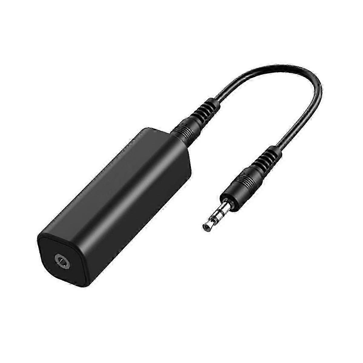 Speaker Line 3.5mm Aux Audio Noise Filter Ground Loop Noise Isolator Eliminate For Car Stereo Home