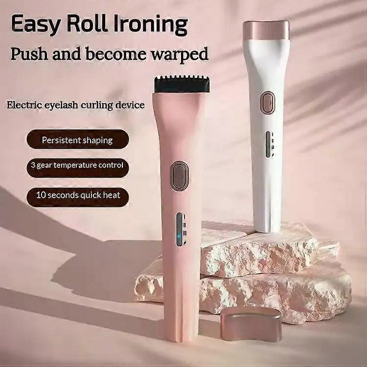 Electric Heated Eyelash Curler Rechargeable Handheld