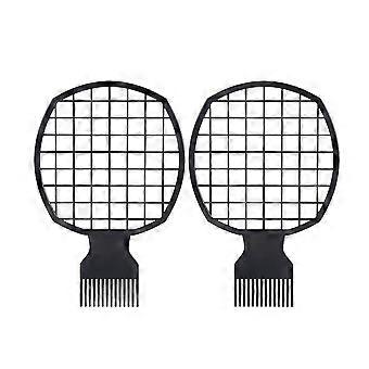 2 Pieces Twist Natural Hair Comb 2 In 1 Afro Twist Curl Comb