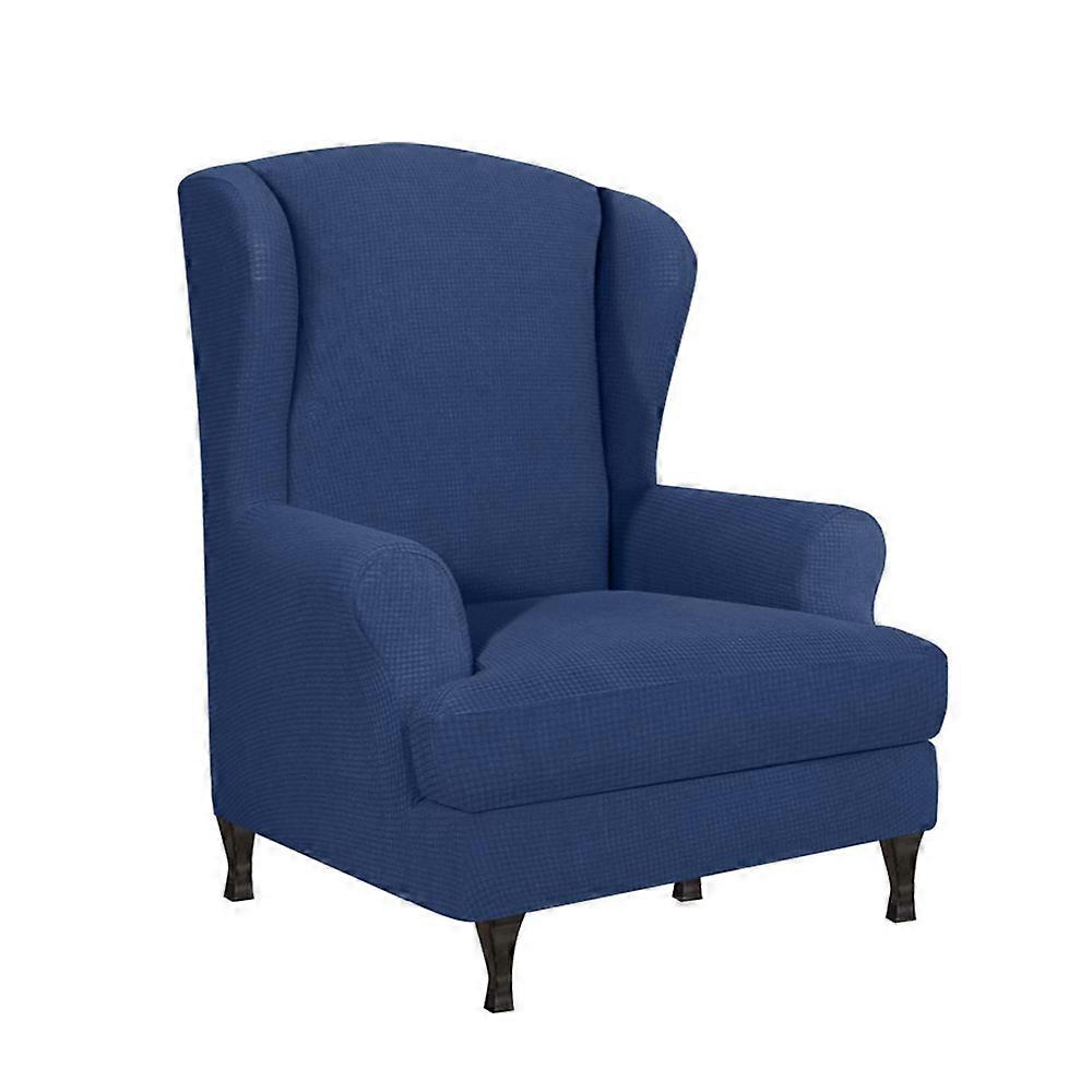 Stretch Sofa Slipcover Elastic Bottom 69-80cm Grey Black Blue