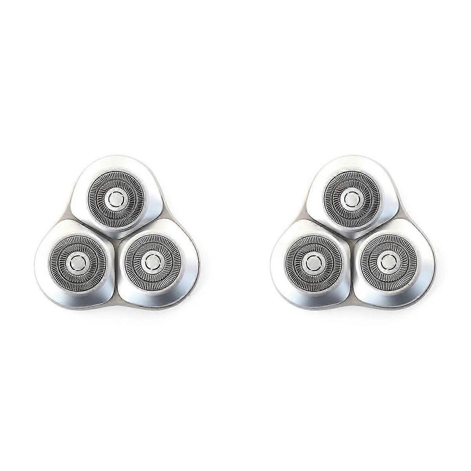 För S101 elektriska rakapparater, utbytesblad - grå + silver